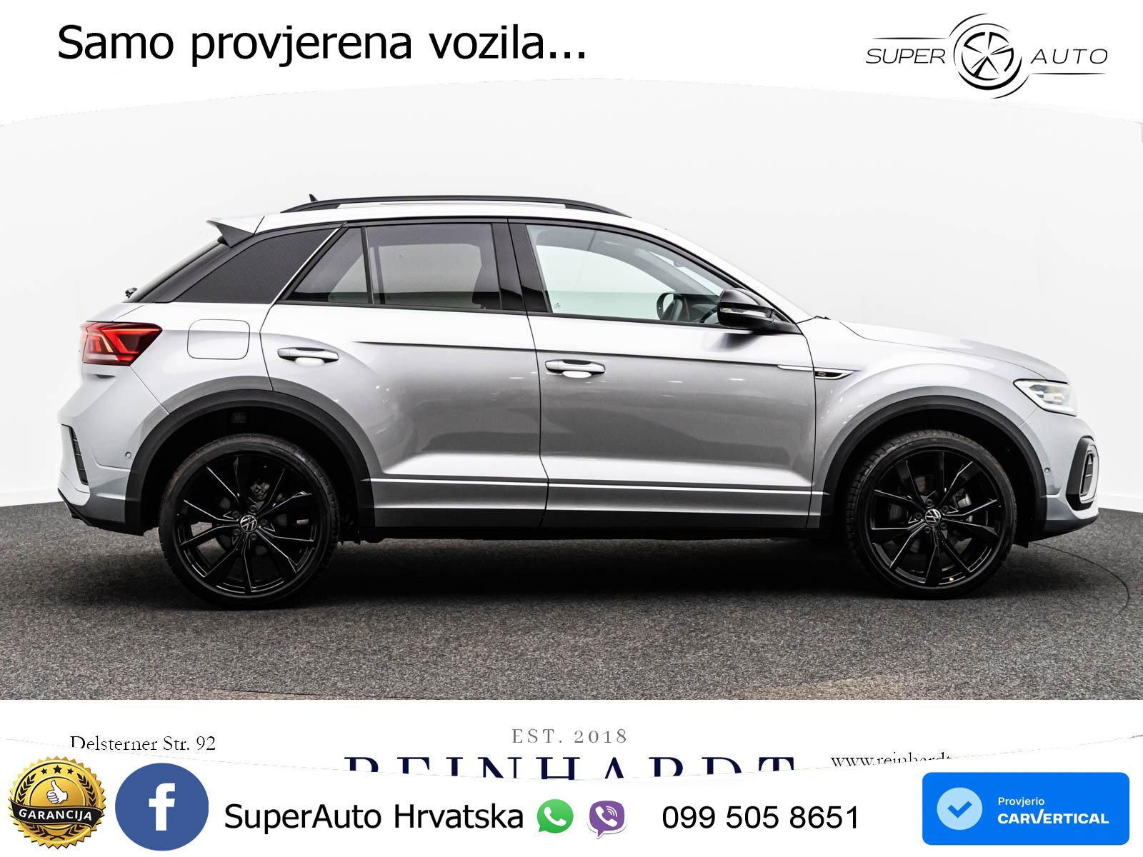 Volkswagen T-Roc 1.5 TSI (150 KS) DSG LED+GR SJED+ACC