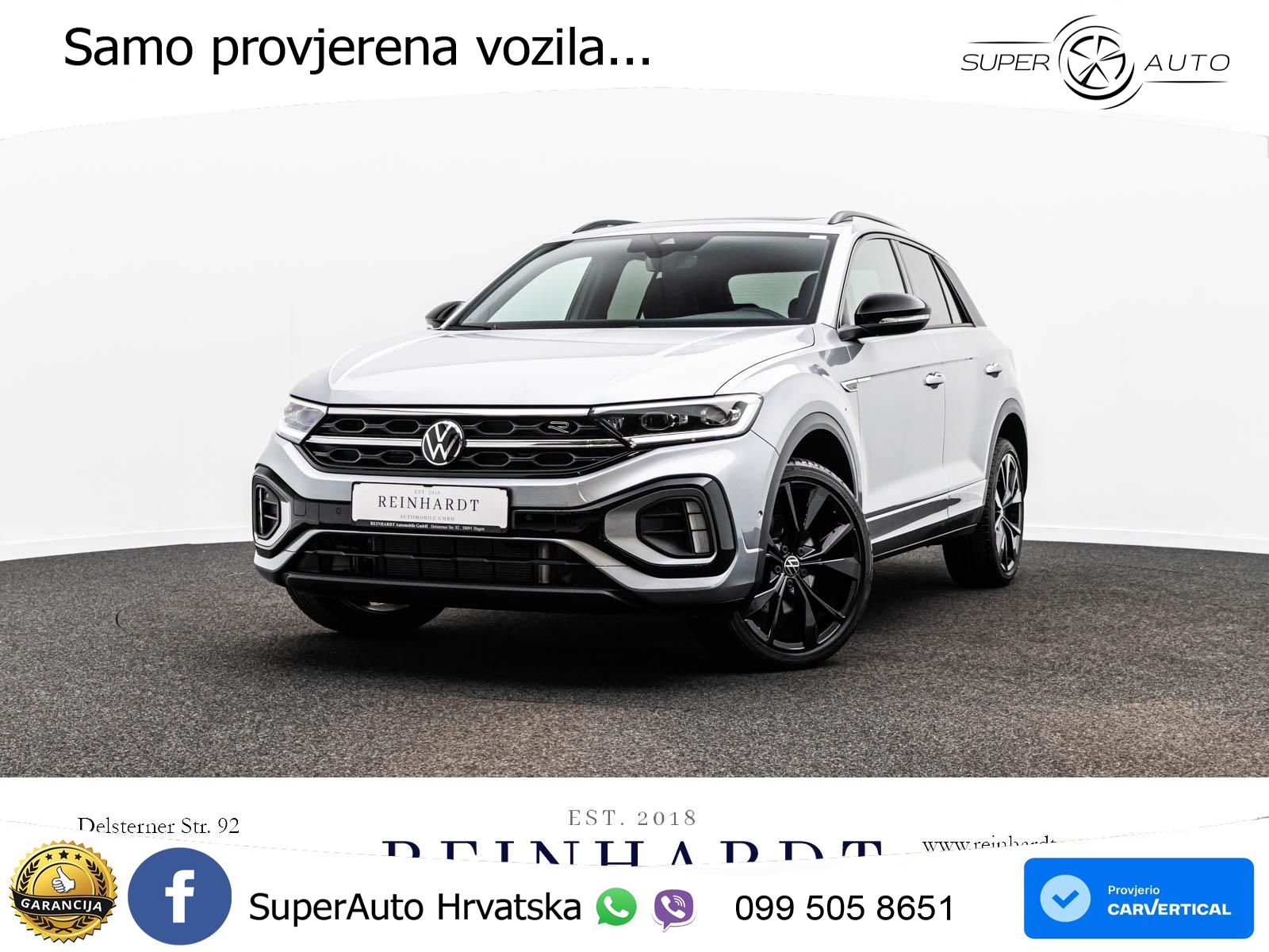 Volkswagen T-Roc 1.5 TSI (150 KS) DSG LED+GR SJED+ACC