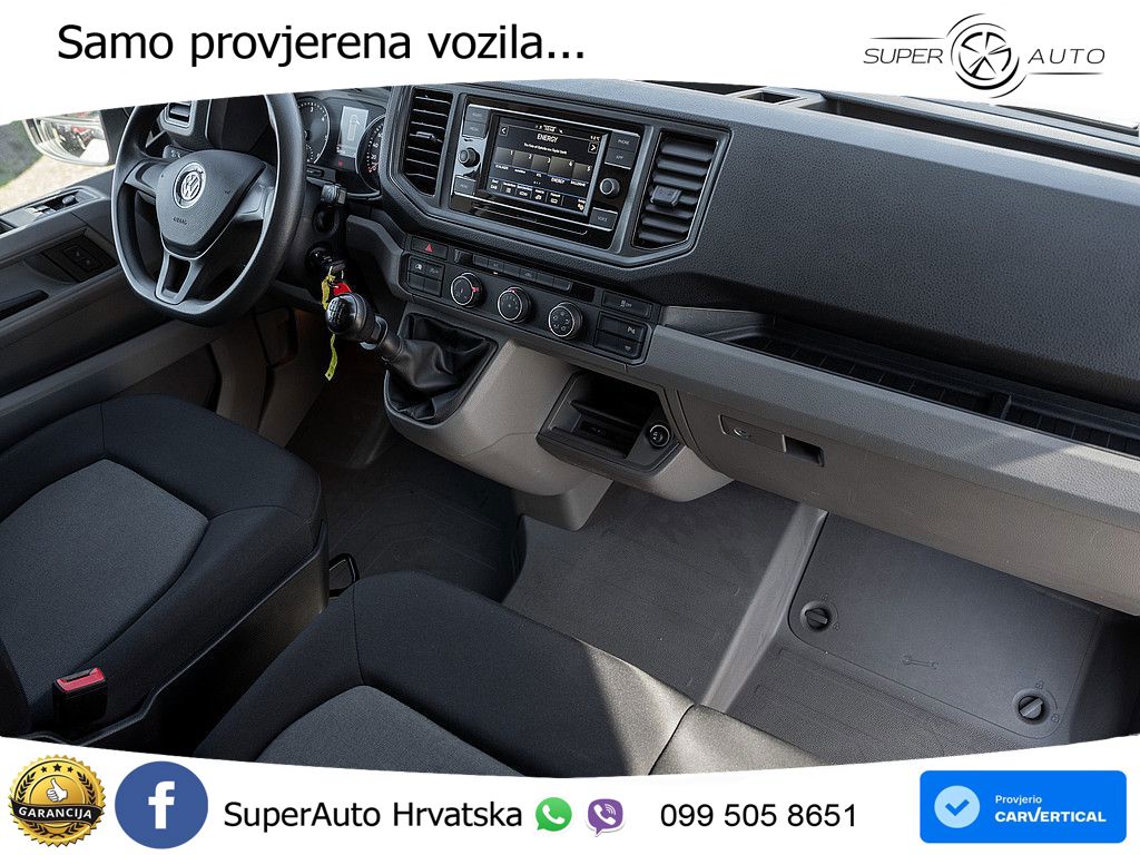 Volkswagen Crafter 35 2.0 TDI L3H2 KLIMA KAM BLUETOOTH DAB+ 177 KS