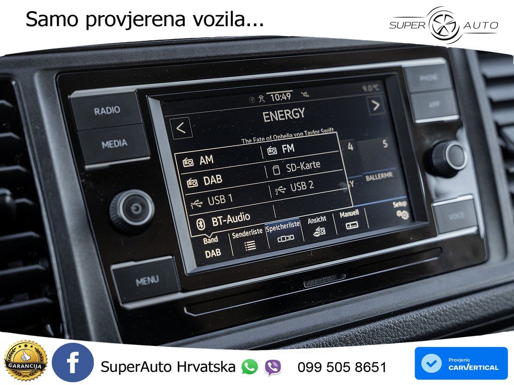 Volkswagen Crafter 35 2.0 TDI L3H2 KLIMA KAM BLUETOOTH DAB+ 177 KS