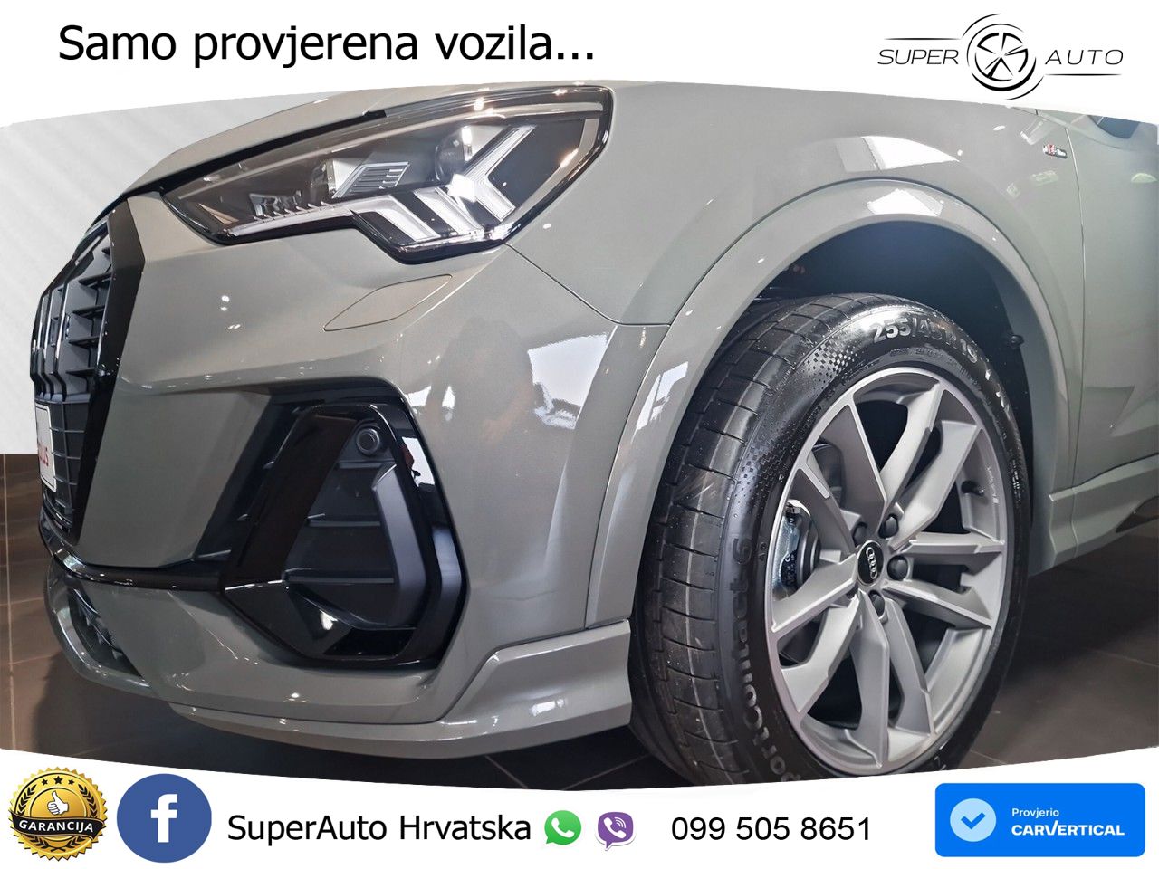 Audi Q3 35 TFSI (150 KS) S tronic S line MATRIX+GR SJED+KAM