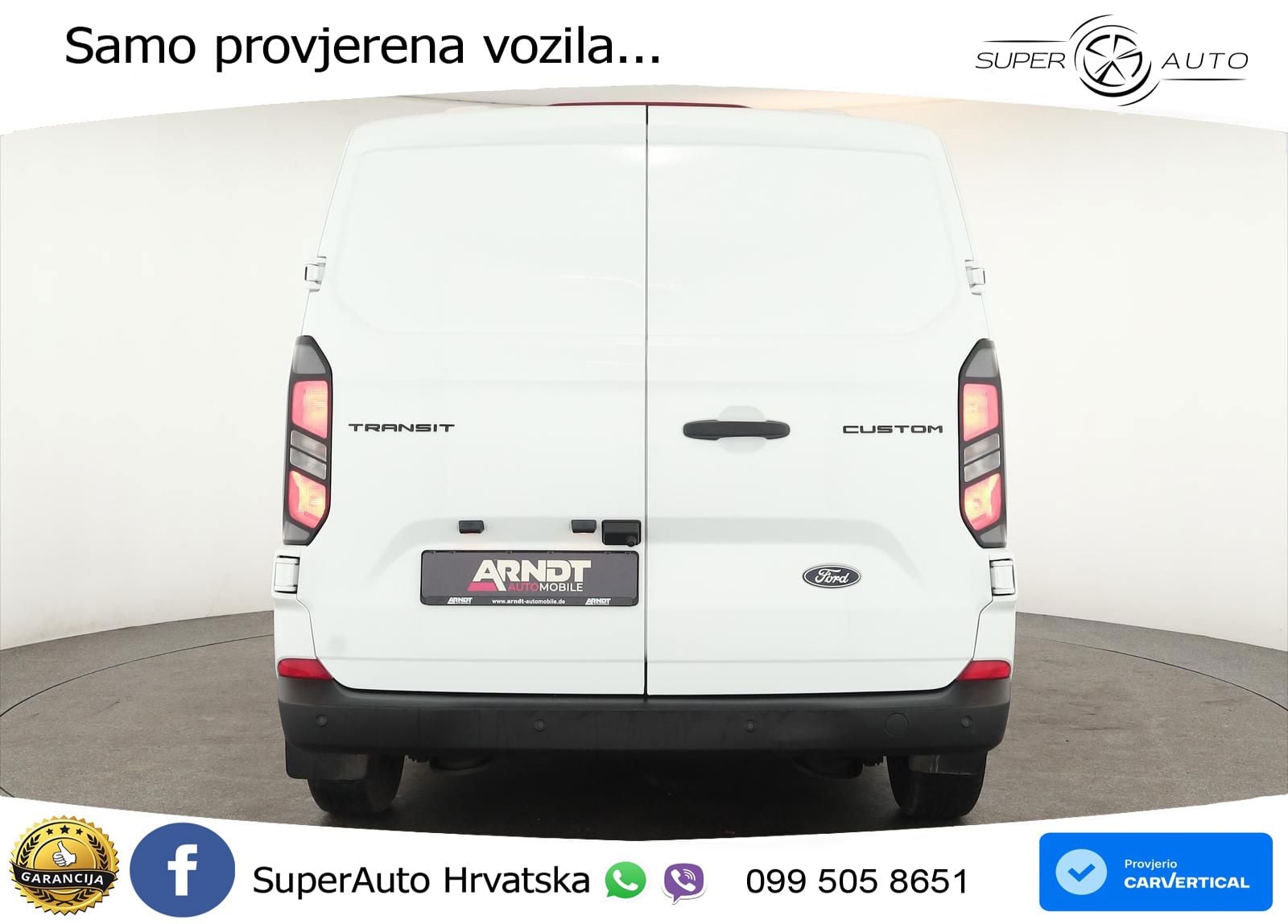 Ford Transit Custom 280 Kasten L1 Trend 3 LED App PDC 110 KS
