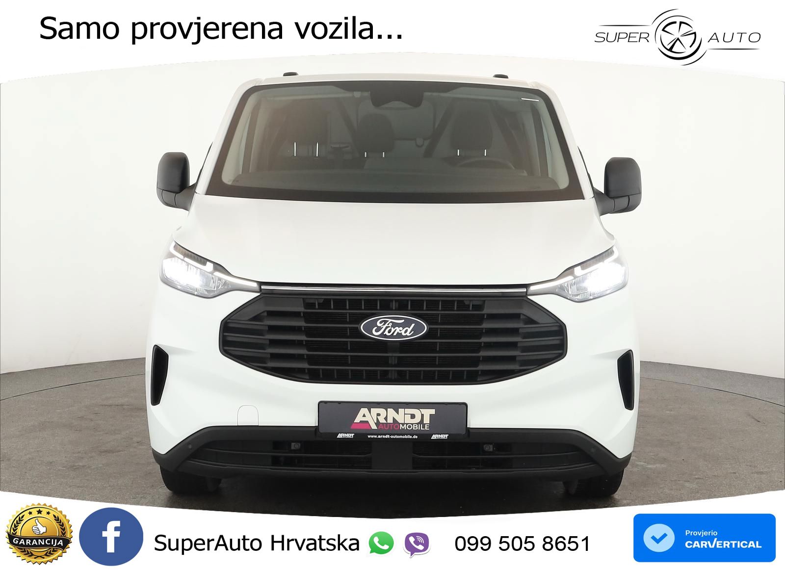 Ford Transit Custom 280 Kasten L1 Trend 3 LED App PDC 110 KS