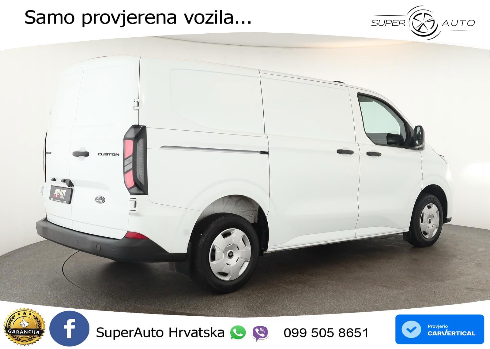 Ford Transit Custom 280 Kasten L1 Trend 3 LED App PDC 110 KS