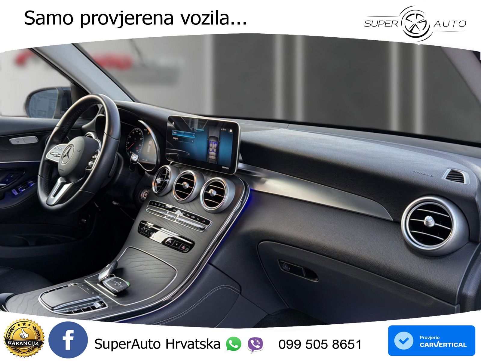 Mercedes GLC 300d (245 KS) 4MATIC G-TRONIC LED+GR SJED+ACC