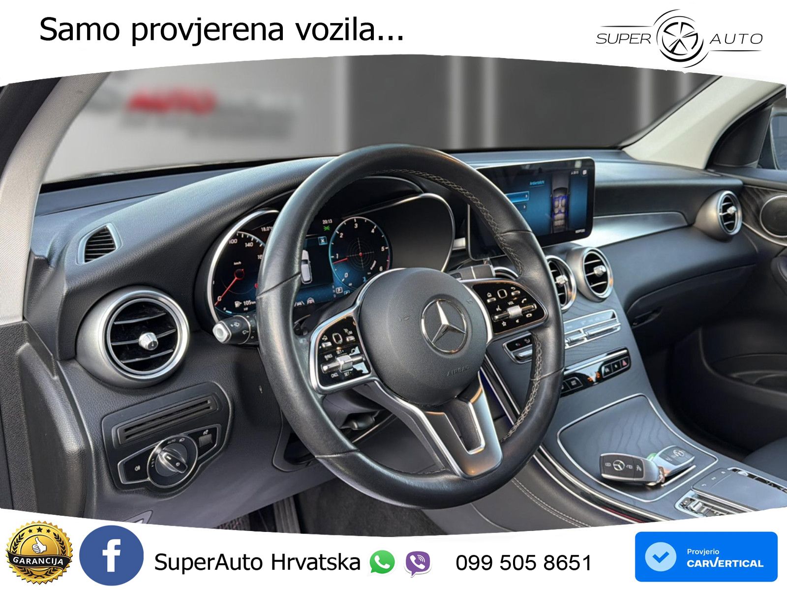 Mercedes GLC 300d (245 KS) 4MATIC G-TRONIC LED+GR SJED+ACC