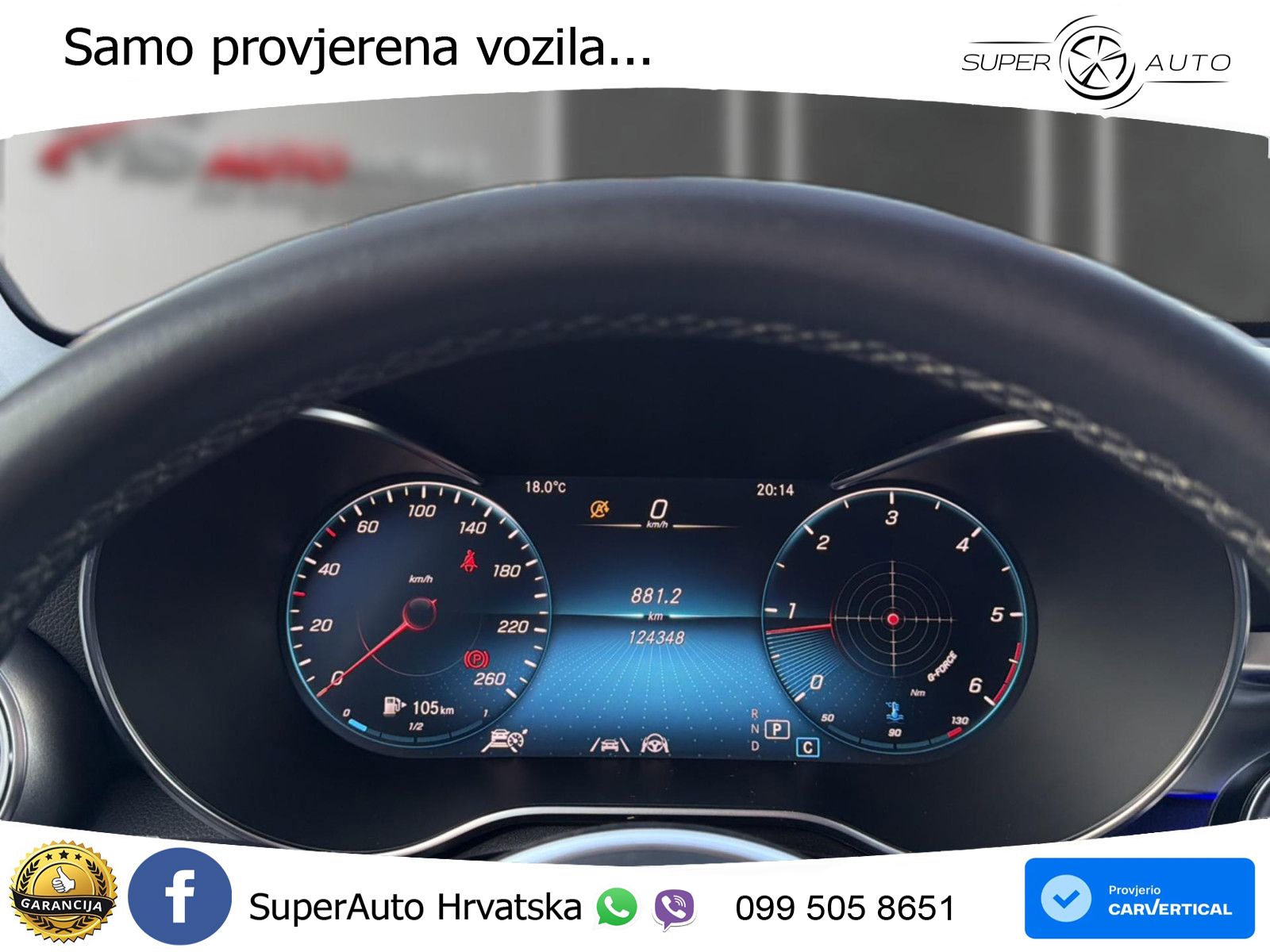 Mercedes GLC 300d (245 KS) 4MATIC G-TRONIC LED+GR SJED+ACC
