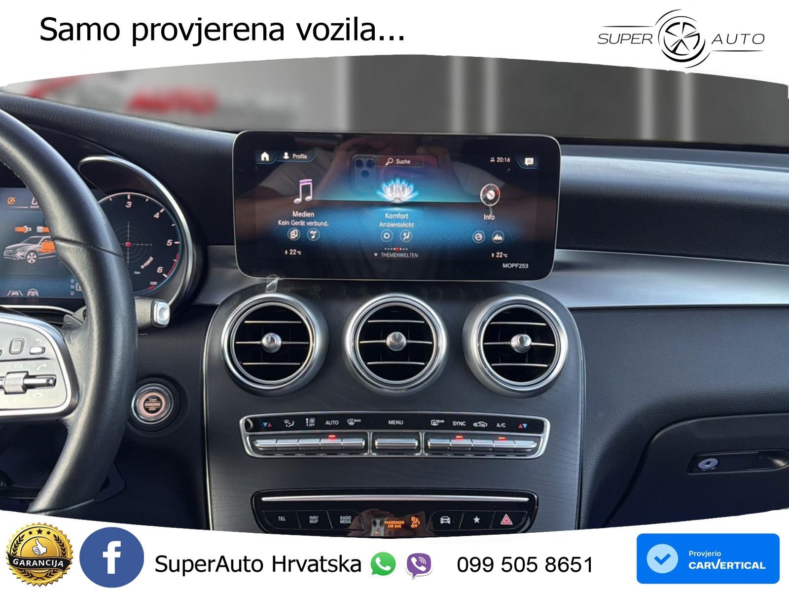 Mercedes GLC 300d (245 KS) 4MATIC G-TRONIC LED+GR SJED+ACC