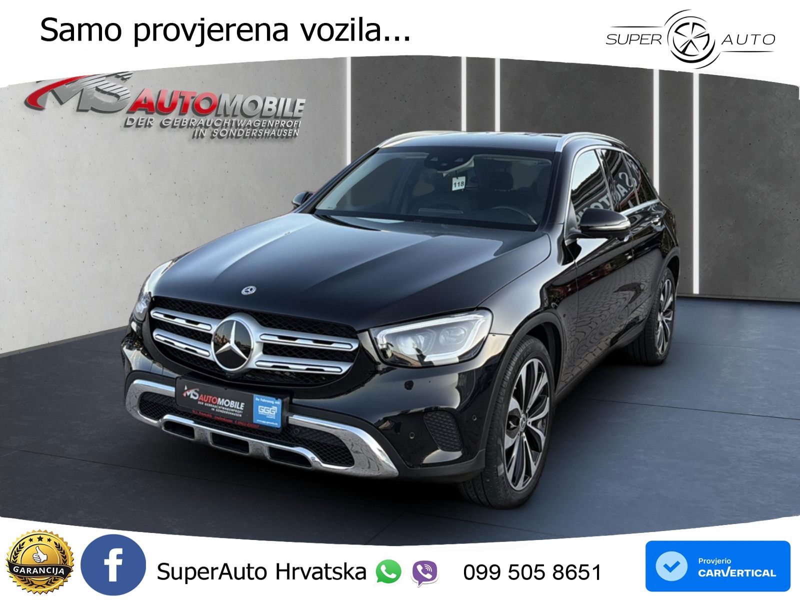 Mercedes GLC 300d (245 KS) 4MATIC G-TRONIC LED+GR SJED+ACC