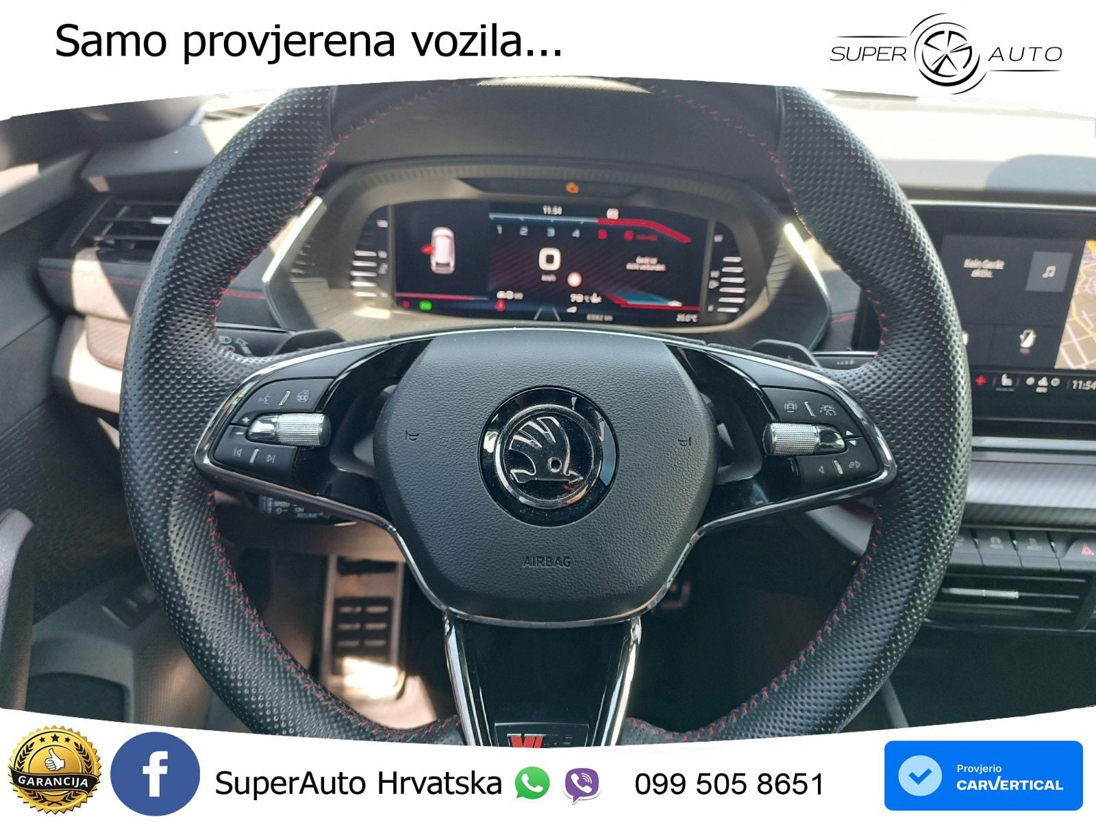 Škoda Octavia Combi RS 2.0 TDI (200 KS) DSG LED+GR SJED+ACC