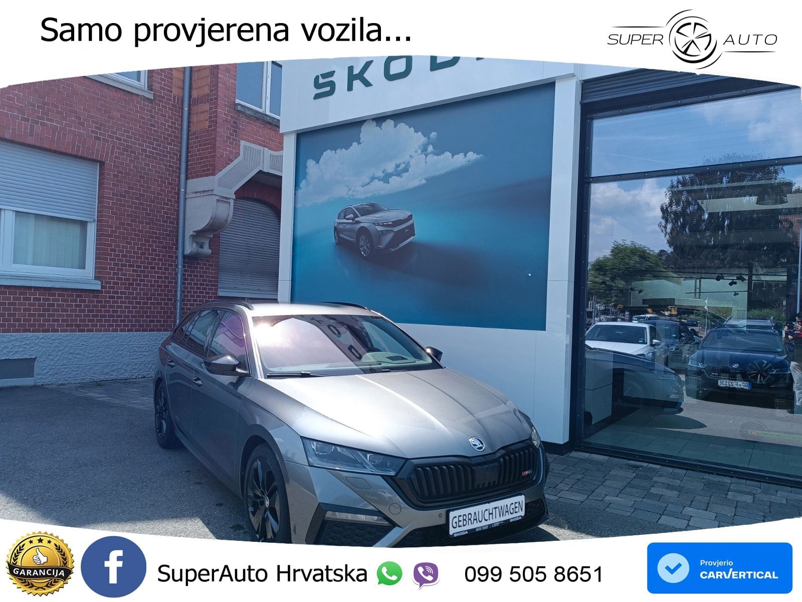Škoda Octavia Combi RS 2.0 TDI (200 KS) DSG LED+GR SJED+ACC
