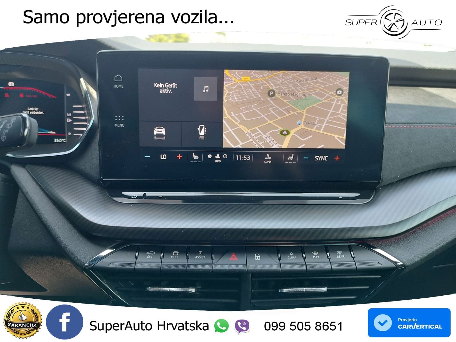 Škoda Octavia Combi RS 2.0 TDI (200 KS) DSG LED+GR SJED+ACC