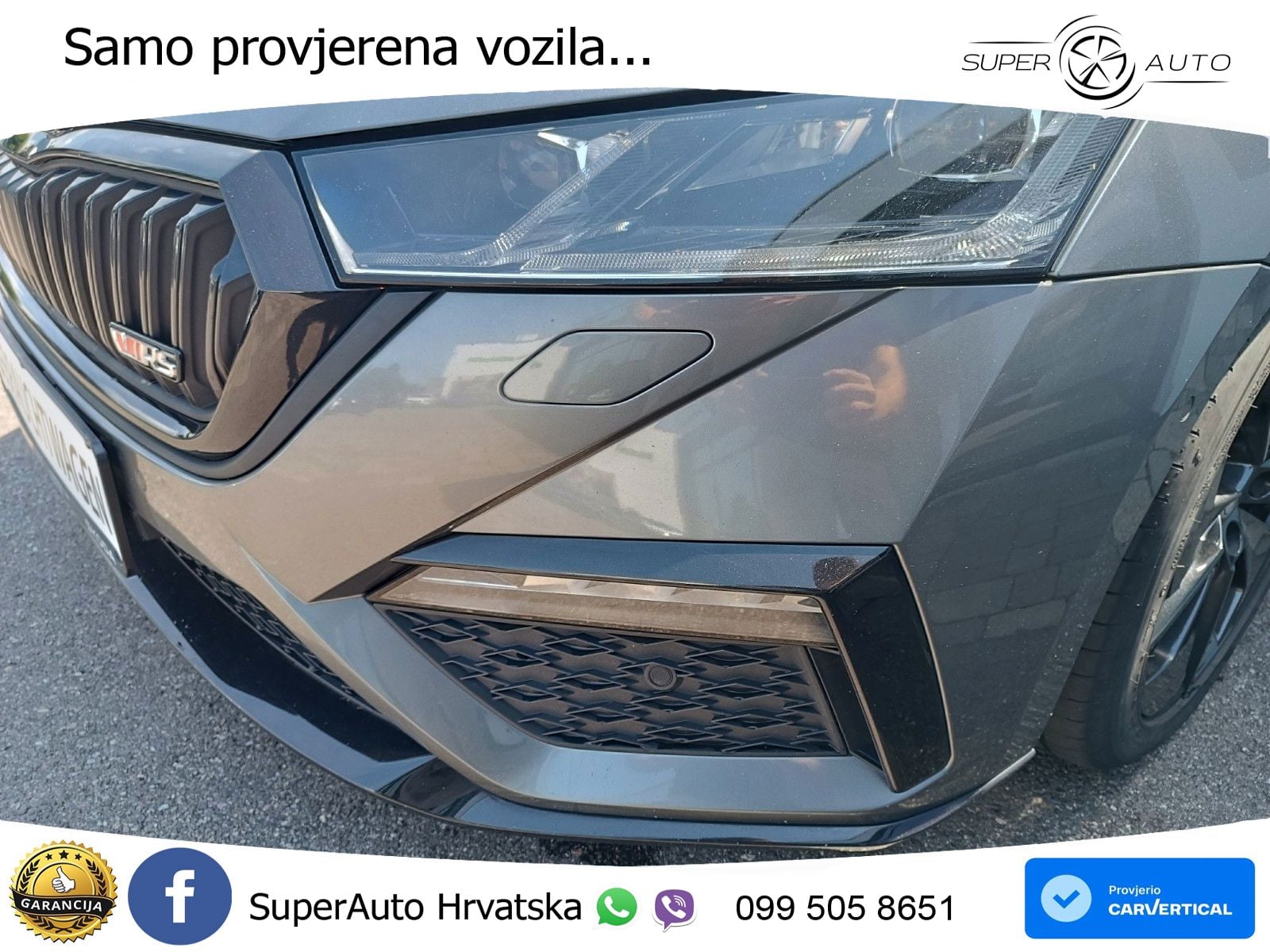 Škoda Octavia Combi RS 2.0 TDI (200 KS) DSG LED+GR SJED+ACC