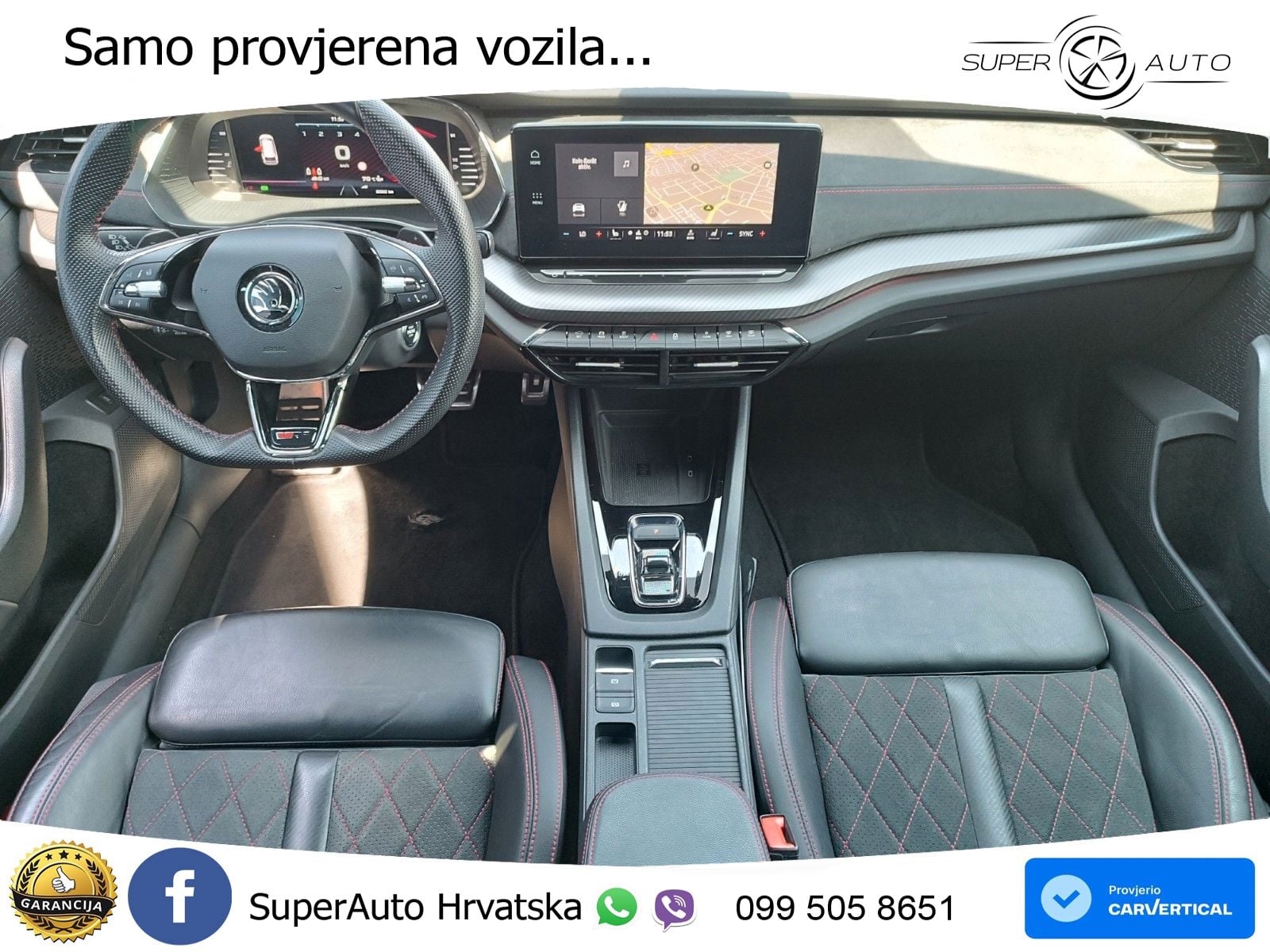 Škoda Octavia Combi RS 2.0 TDI (200 KS) DSG LED+GR SJED+ACC