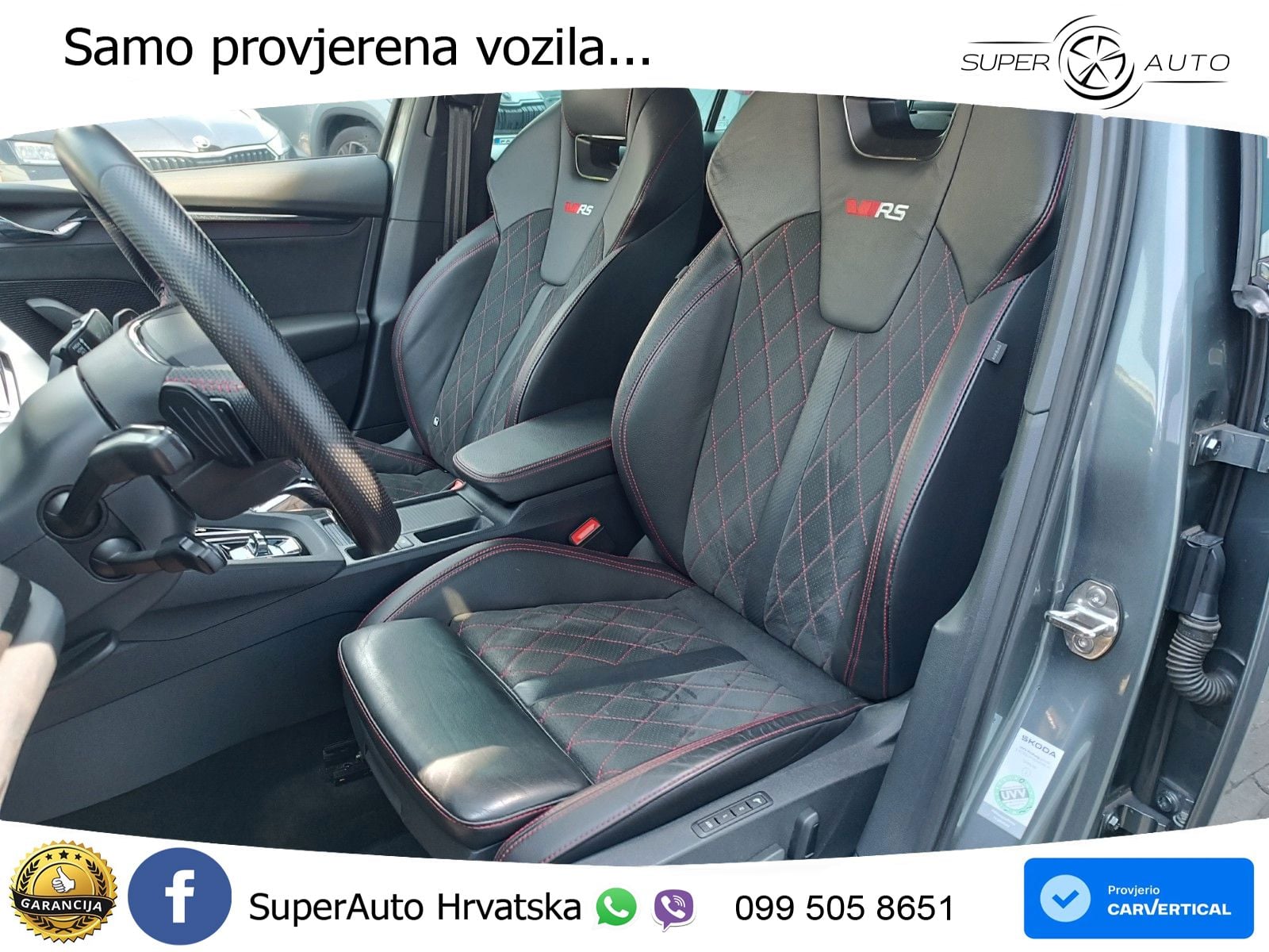 Škoda Octavia Combi RS 2.0 TDI (200 KS) DSG LED+GR SJED+ACC