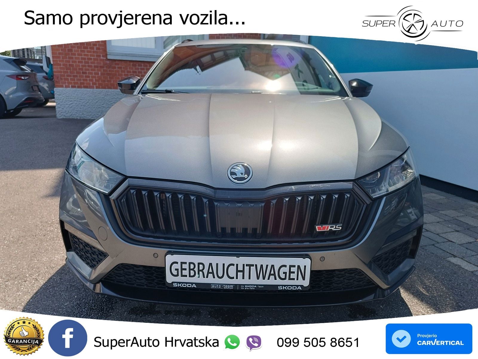 Škoda Octavia Combi RS 2.0 TDI (200 KS) DSG LED+GR SJED+ACC