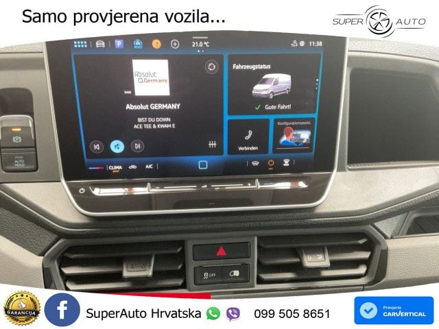 Volkswagen Crafter 35 Kasten 2.0 TDI MR AHK RFK APP KLIMA G 140 KS