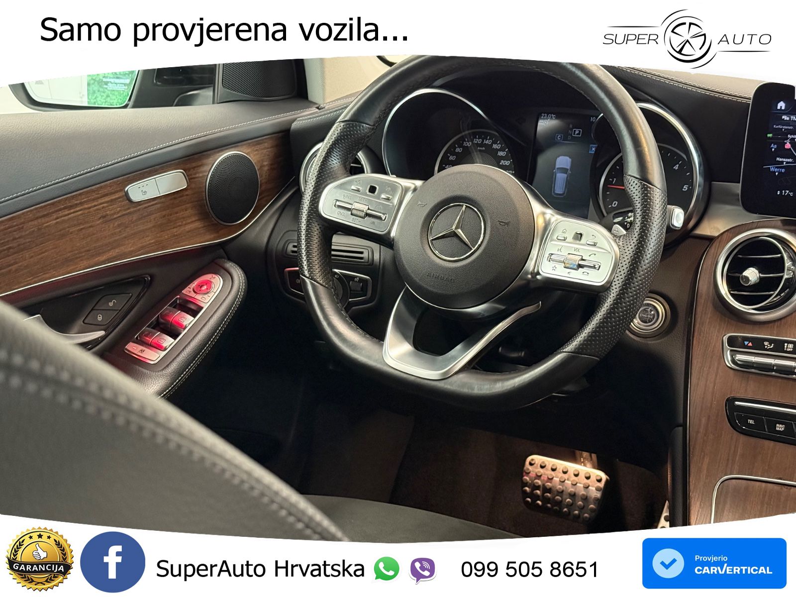 Mercedes GLC 220d (194 KS) 4MATIC G-TRONIC AMG LED+GR SJED+ACC