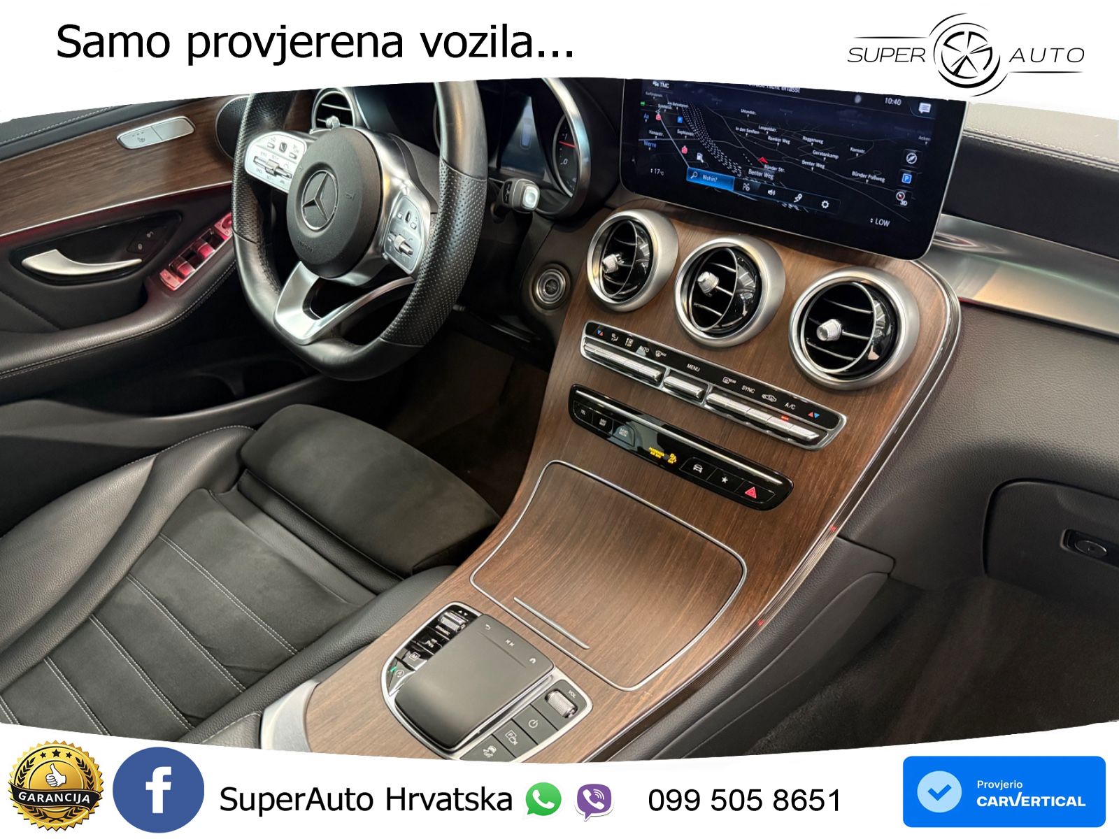Mercedes GLC 220d (194 KS) 4MATIC G-TRONIC AMG LED+GR SJED+ACC