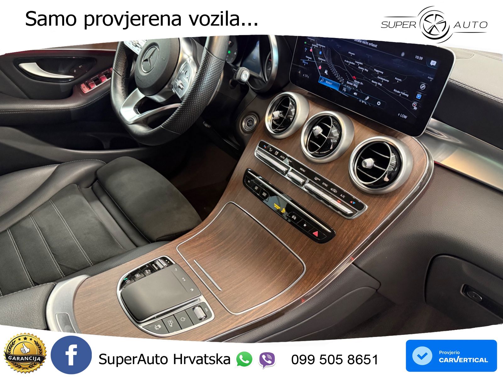 Mercedes GLC 220d (194 KS) 4MATIC G-TRONIC AMG LED+GR SJED+ACC