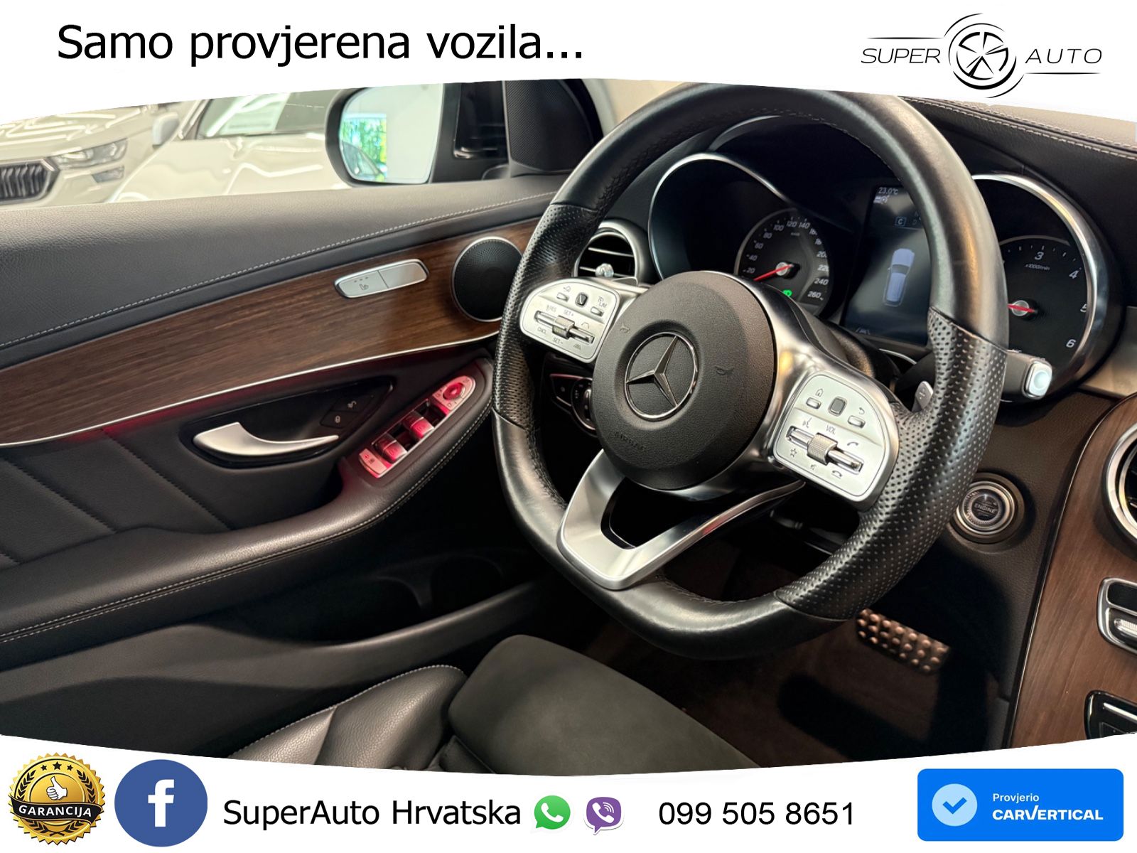 Mercedes GLC 220d (194 KS) 4MATIC G-TRONIC AMG LED+GR SJED+ACC