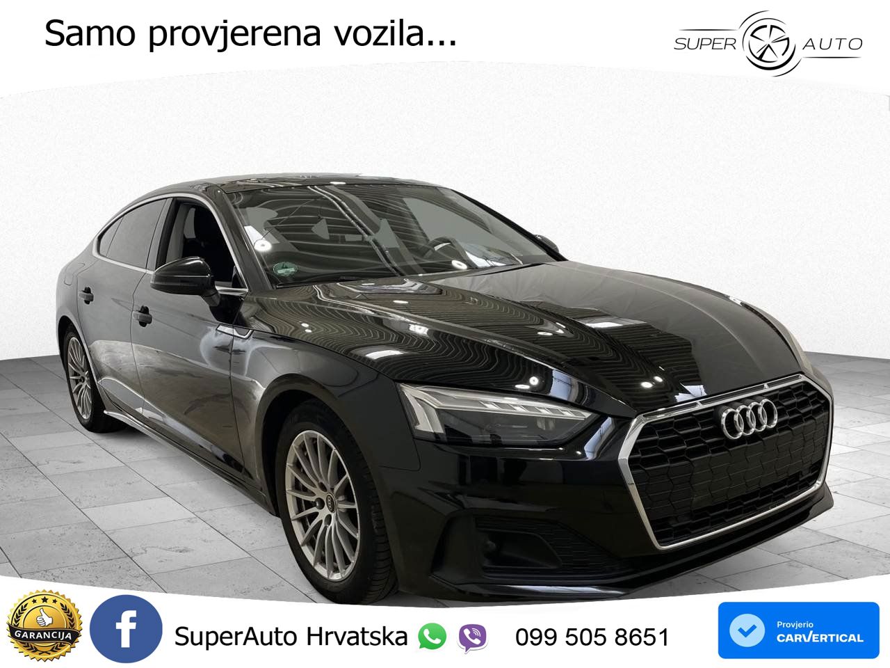 Audi A5 Sportback 40 TDI (204 KS) S tronic MATRIX+GR SJED+KAM