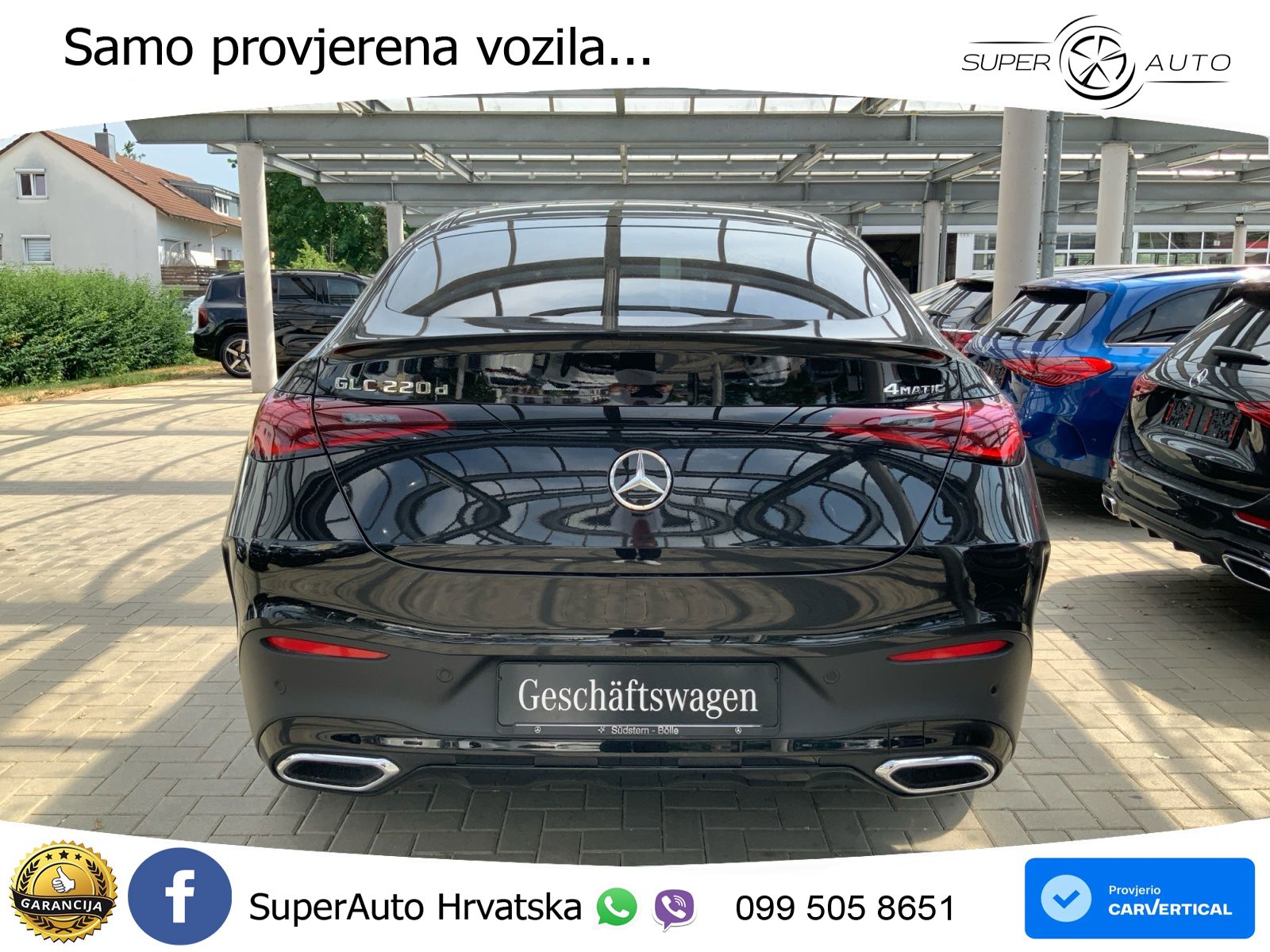 Mercedes GLC Coupe 220d (197 KS) 4MATIC 9G-TRONIC AMG ACC+GR SJED+360+PANO