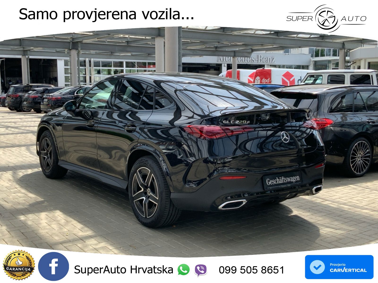 Mercedes GLC Coupe 220d (197 KS) 4MATIC 9G-TRONIC AMG ACC+GR SJED+360+PANO