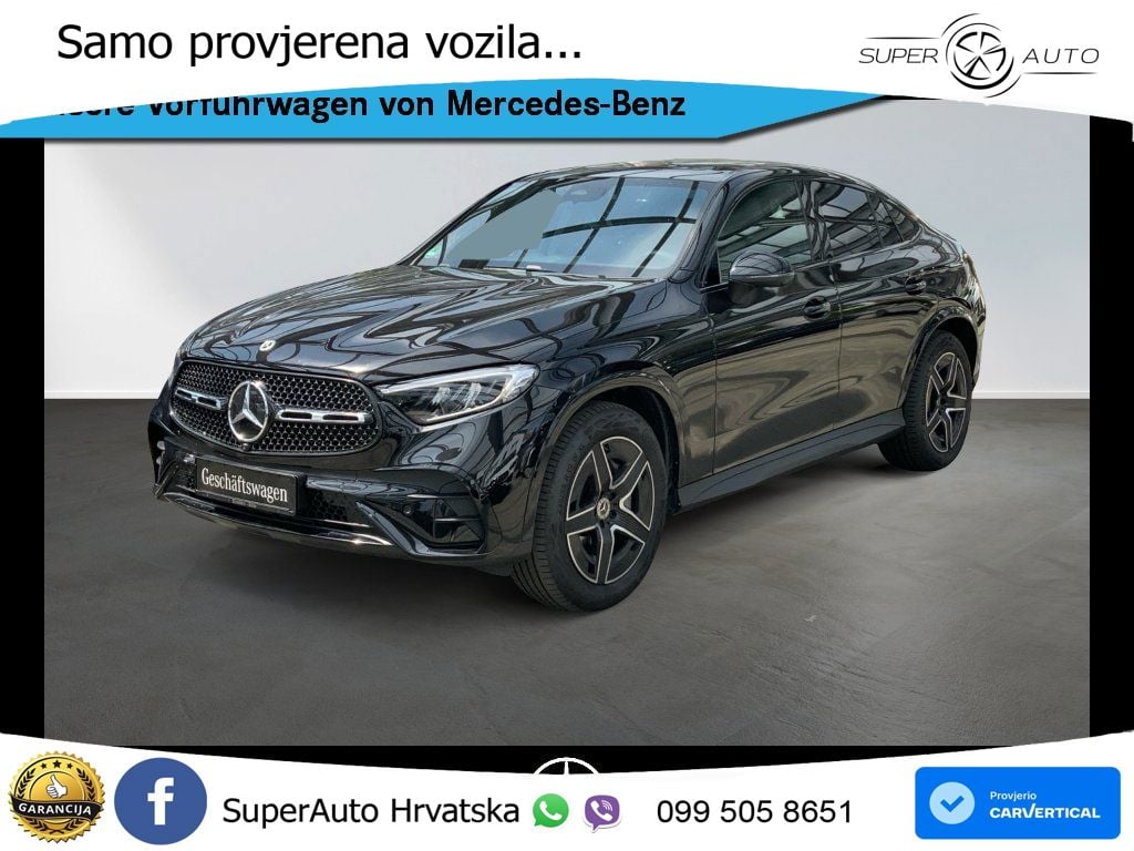 Mercedes GLC Coupe 220d (197 KS) 4MATIC 9G-TRONIC AMG ACC+GR SJED+360+PANO
