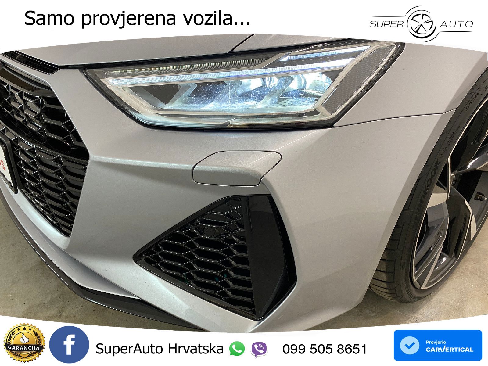 Audi RS6 Avant 4.0 TFSI V8 (600 KS) quattro Tiptronic