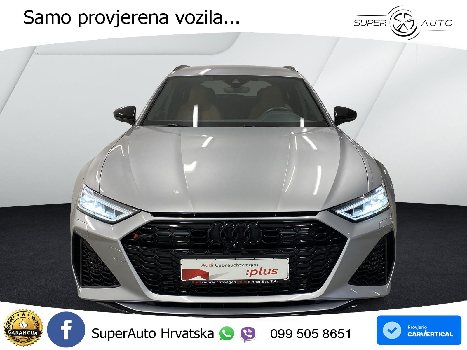 Audi RS6 Avant 4.0 TFSI V8 (600 KS) quattro Tiptronic