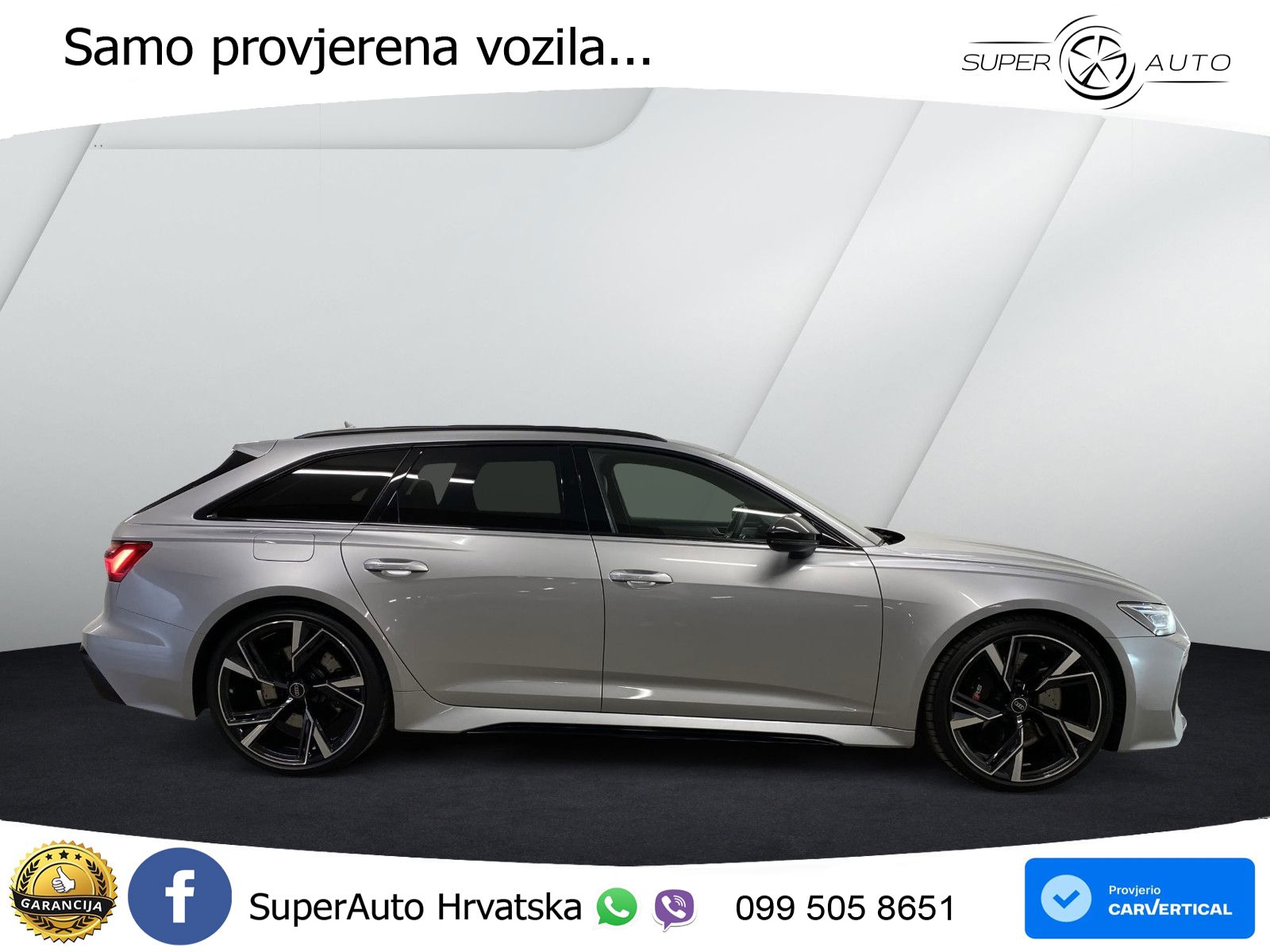 Audi RS6 Avant 4.0 TFSI V8 (600 KS) quattro Tiptronic