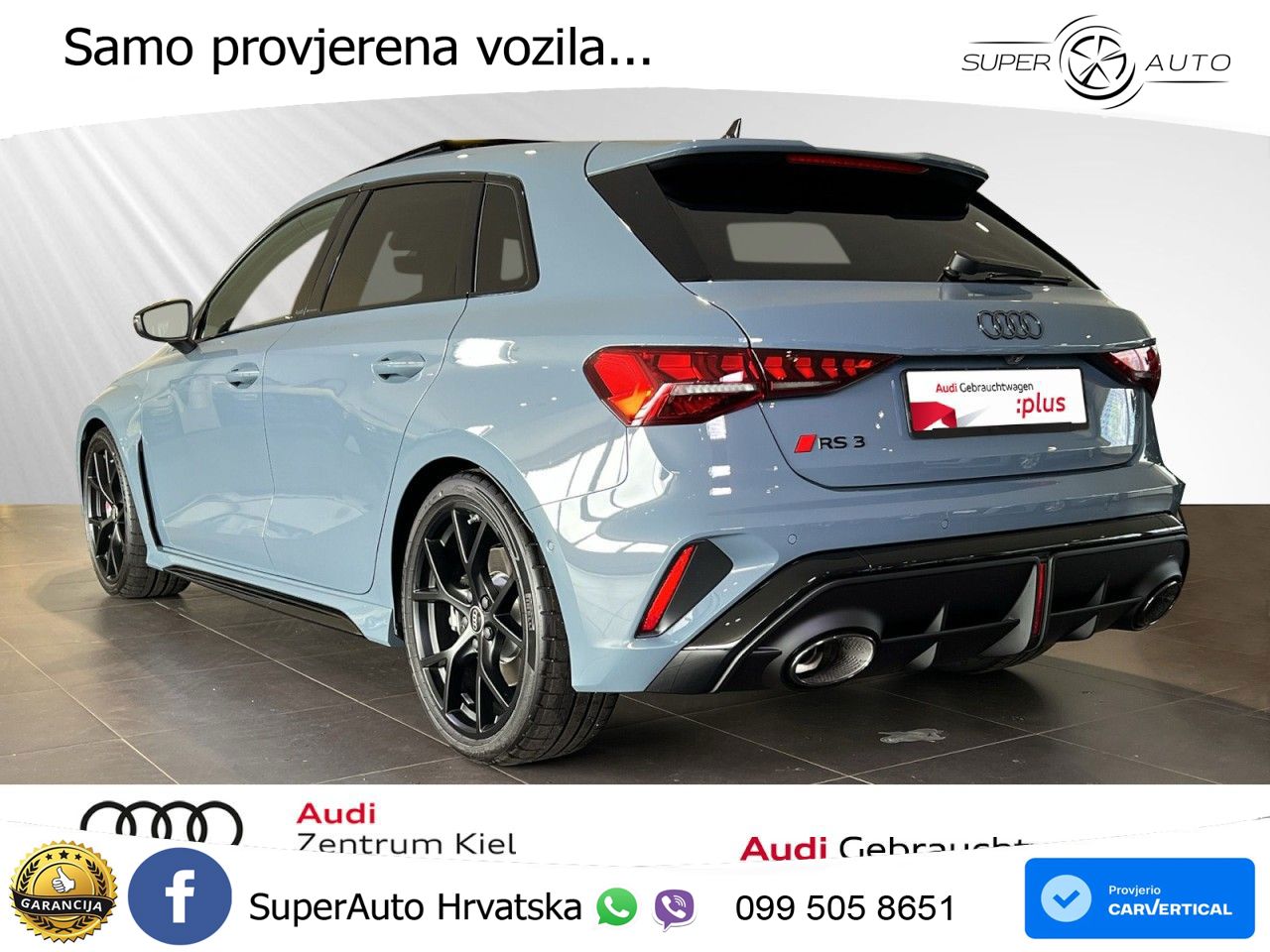 Audi RS3 Sportback 2.5 TFSI (400 KS) quattro S tronic