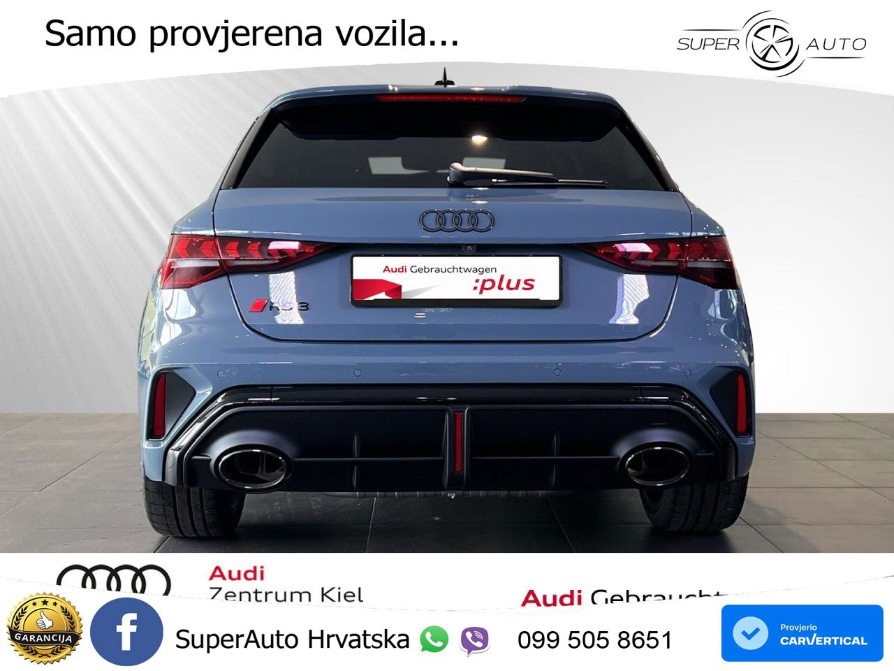 Audi RS3 Sportback 2.5 TFSI (400 KS) quattro S tronic