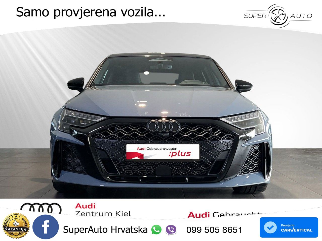Audi RS3 Sportback 2.5 TFSI (400 KS) quattro S tronic