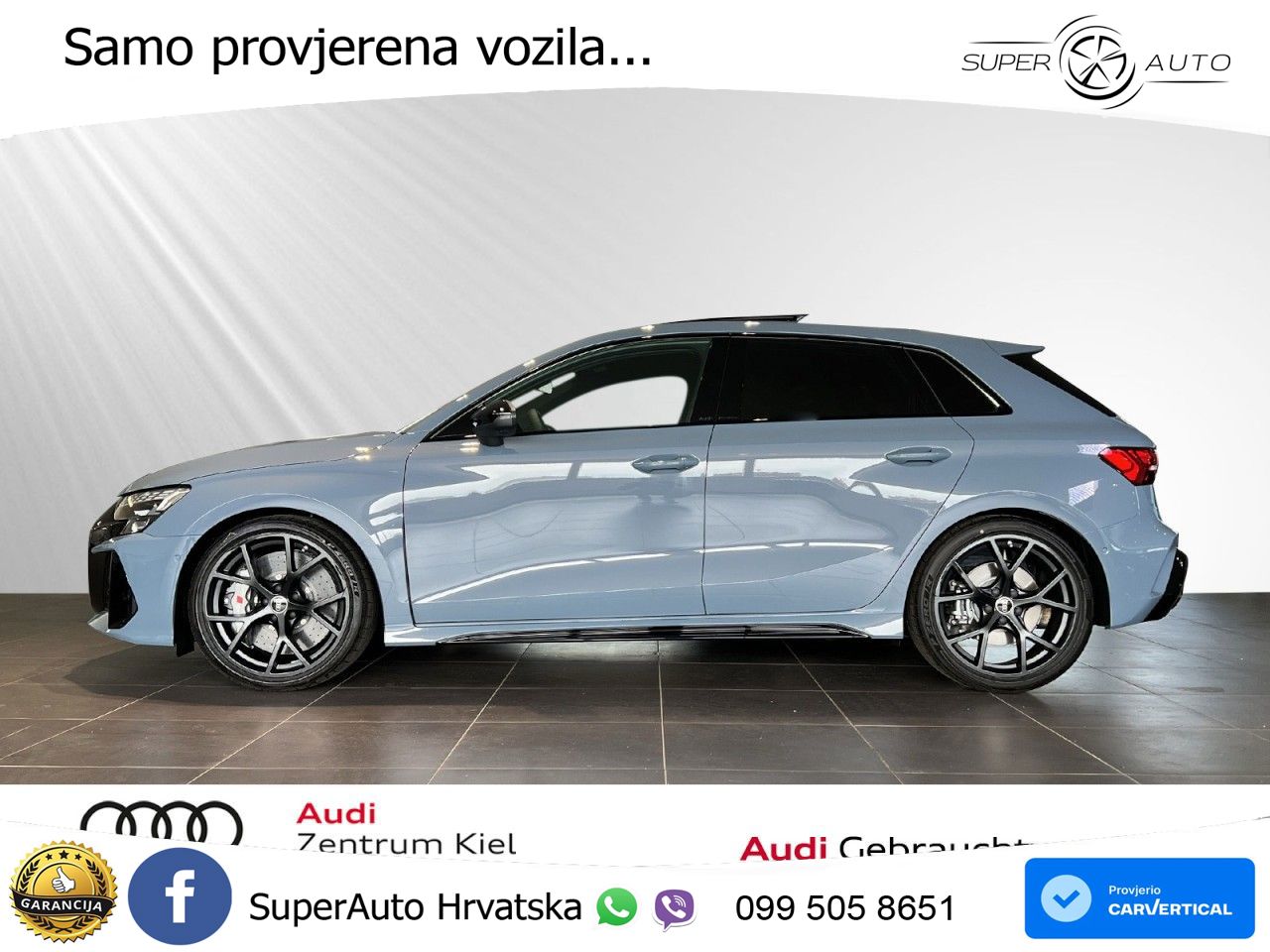 Audi RS3 Sportback 2.5 TFSI (400 KS) quattro S tronic