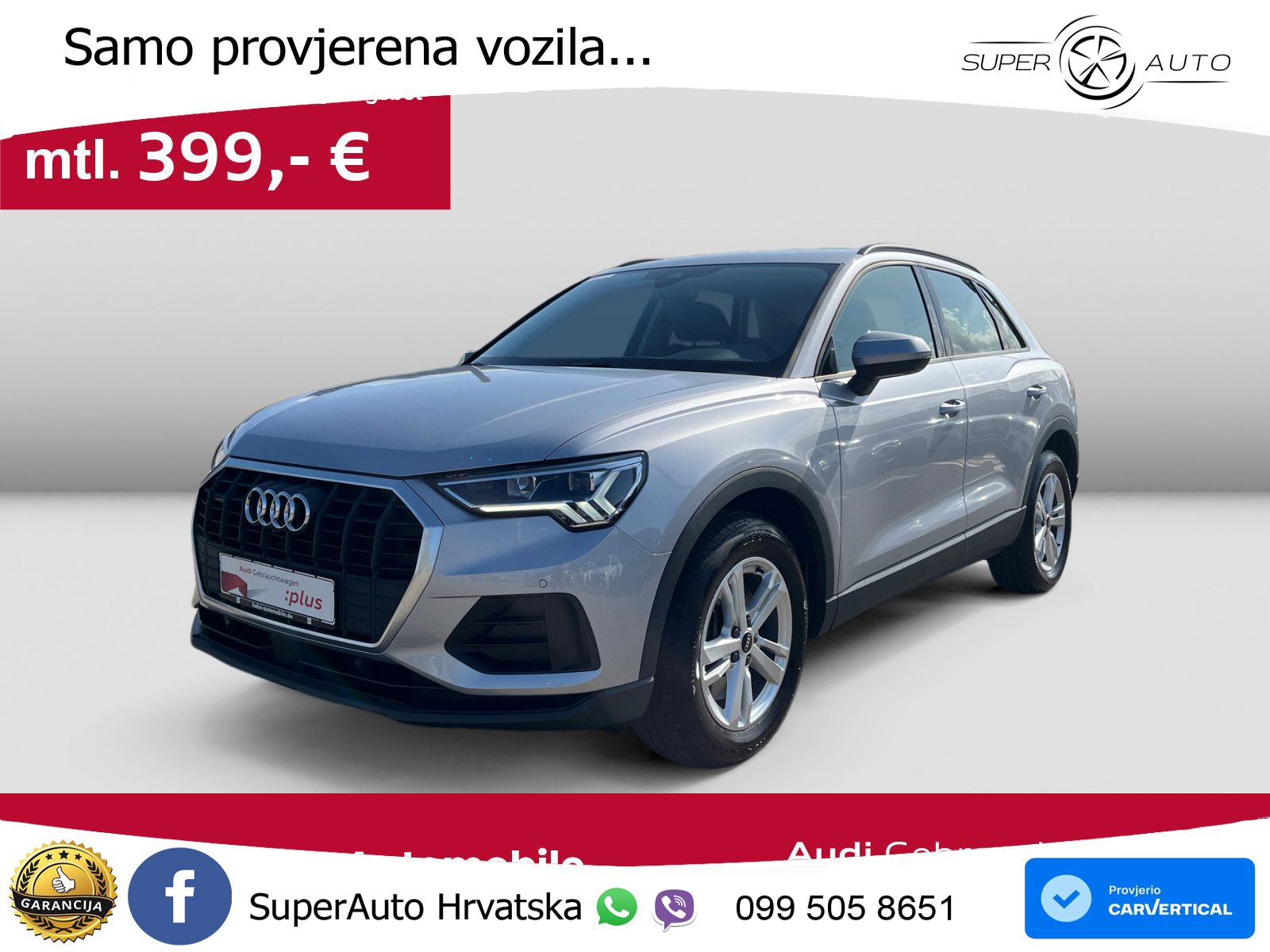 Audi Q3 40 TFSI (190 KS) quattro S tronic