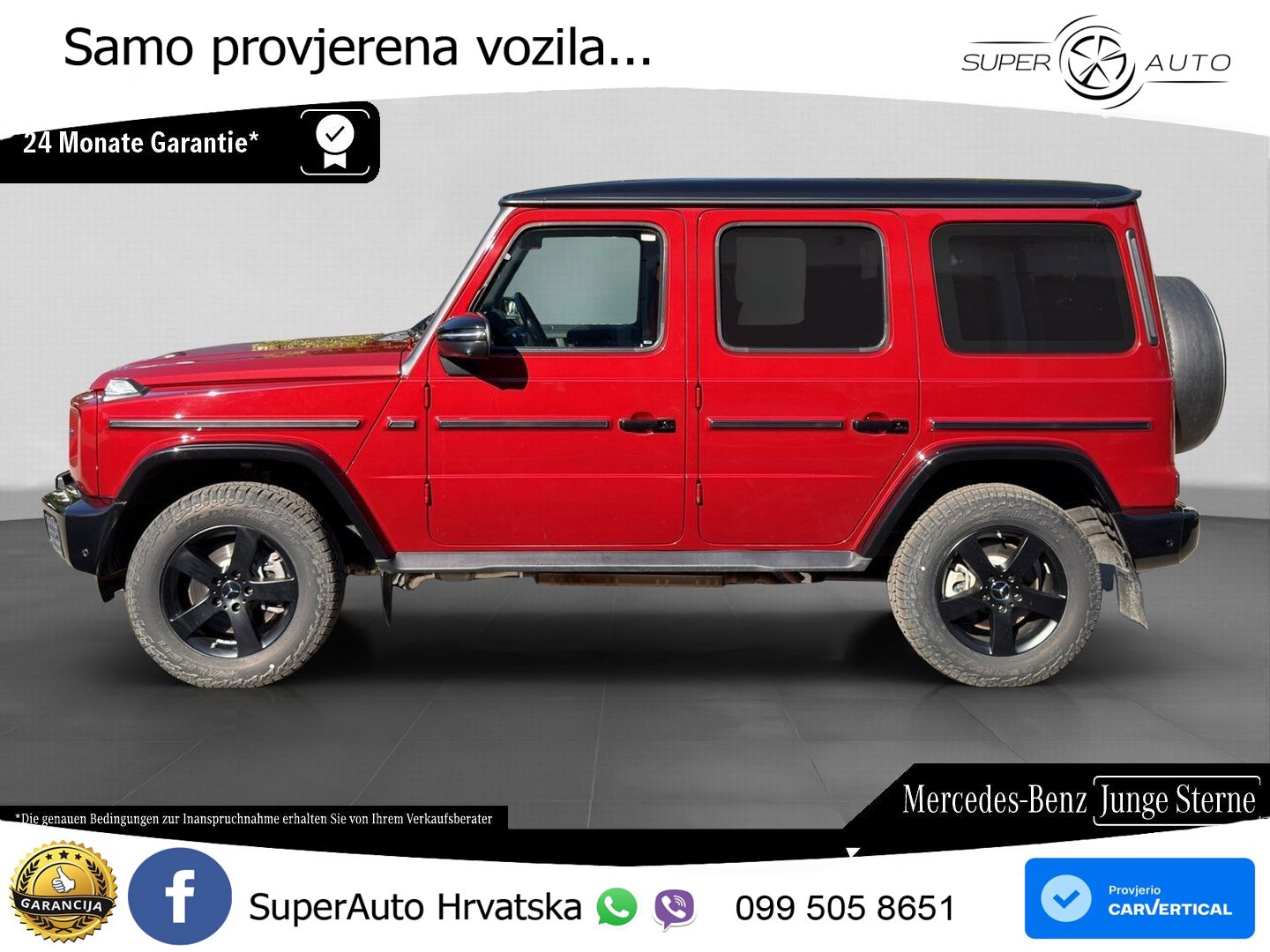 Mercedes G 500 Long (449 KS) 4MATIC 9G-TRONIC Exclusive LED+GR SJED+ACC