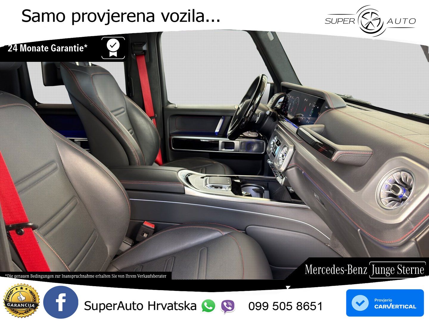 Mercedes G 500 Long (449 KS) 4MATIC 9G-TRONIC Exclusive LED+GR SJED+ACC
