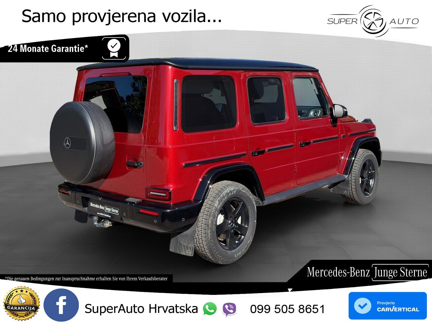 Mercedes G 500 Long (449 KS) 4MATIC 9G-TRONIC Exclusive LED+GR SJED+ACC