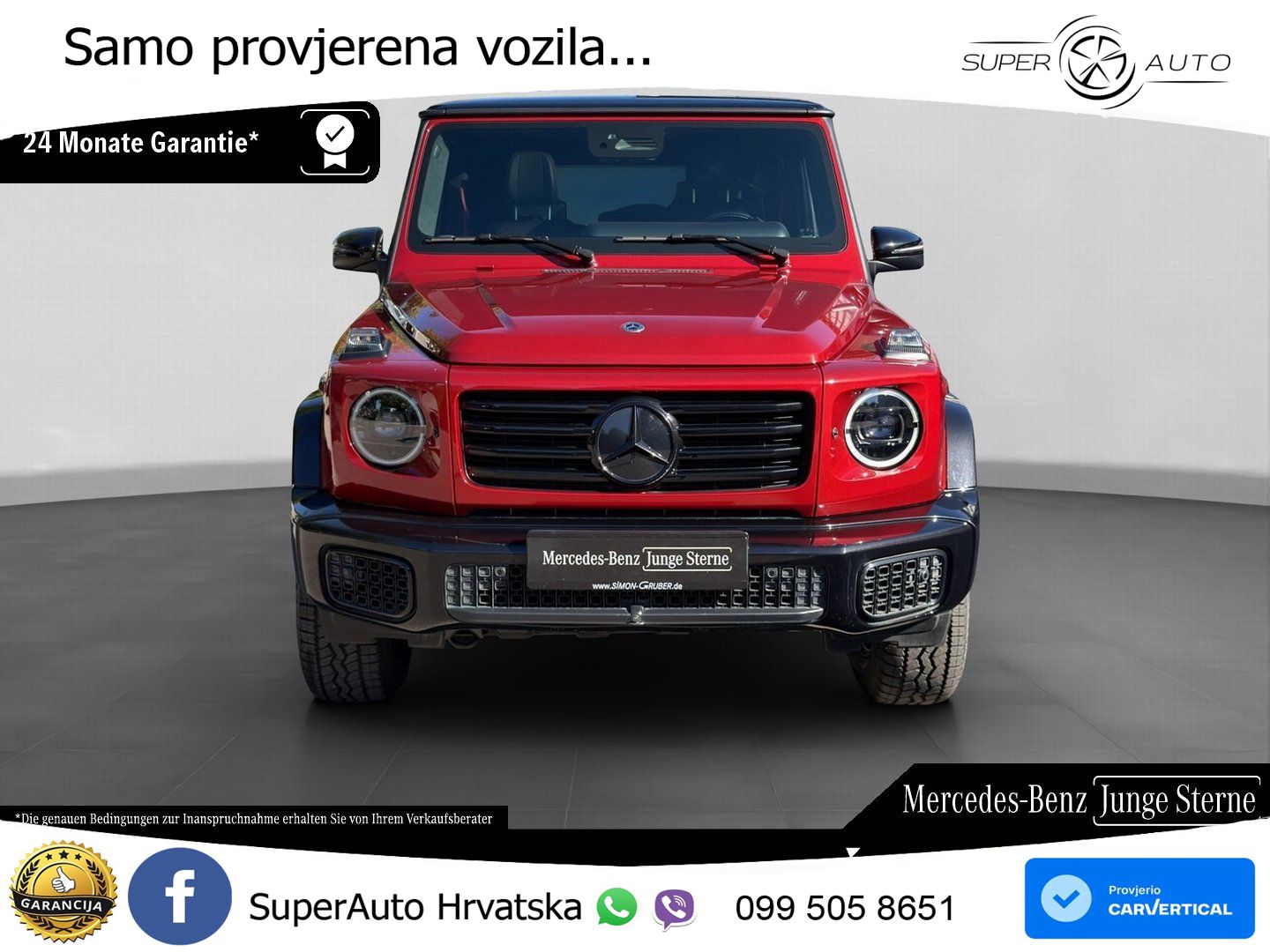 Mercedes G 500 Long (449 KS) 4MATIC 9G-TRONIC Exclusive LED+GR SJED+ACC