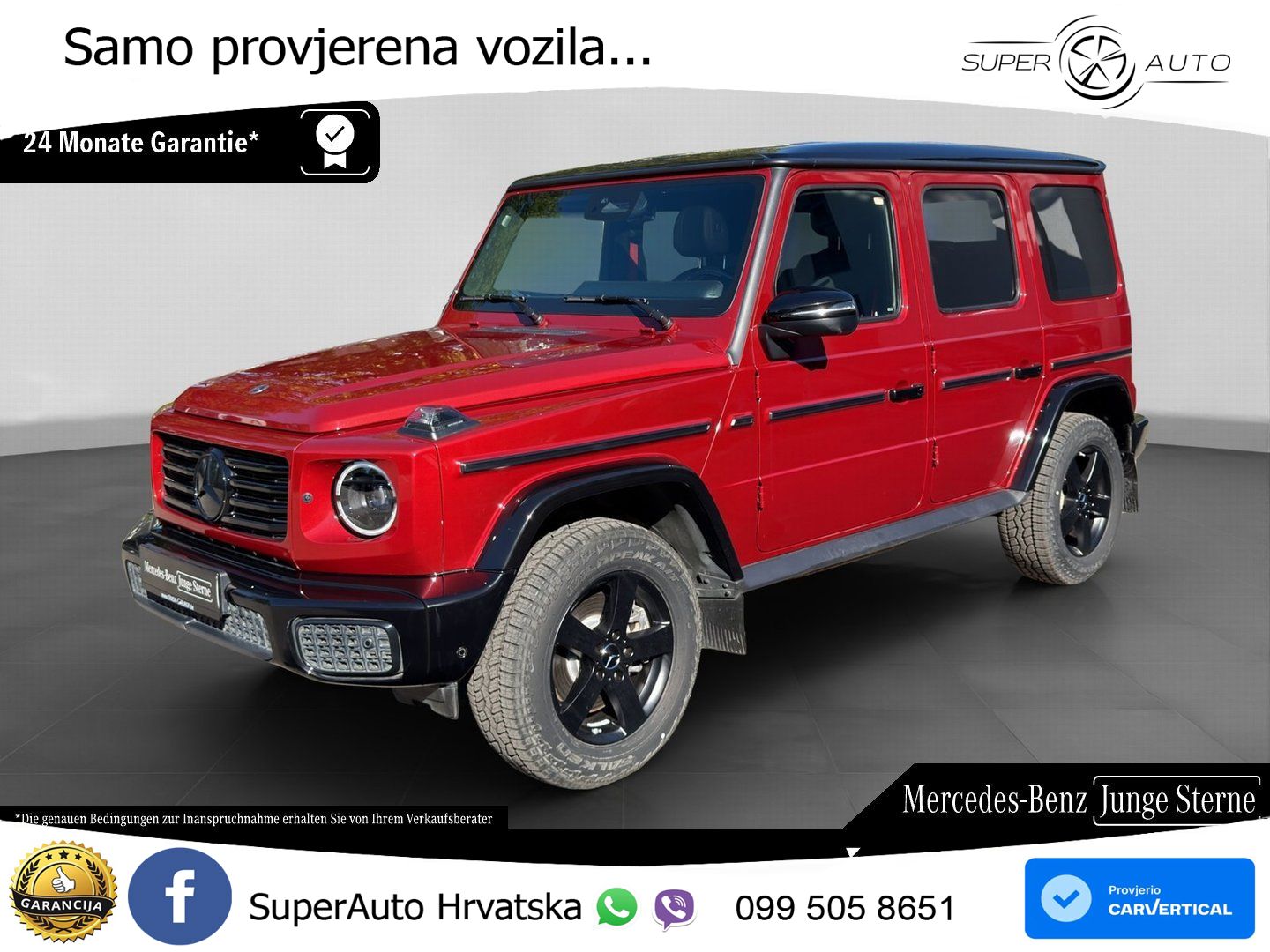 Mercedes G 500 Long (449 KS) 4MATIC 9G-TRONIC Exclusive LED+GR SJED+ACC