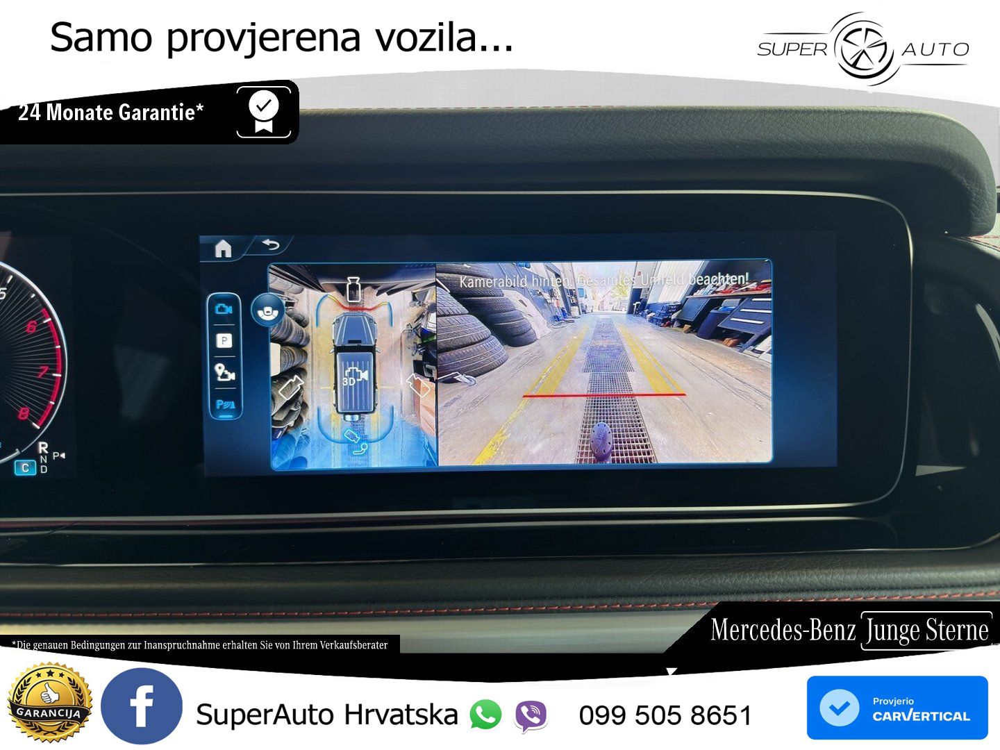 Mercedes G 500 Long (449 KS) 4MATIC 9G-TRONIC Exclusive LED+GR SJED+ACC