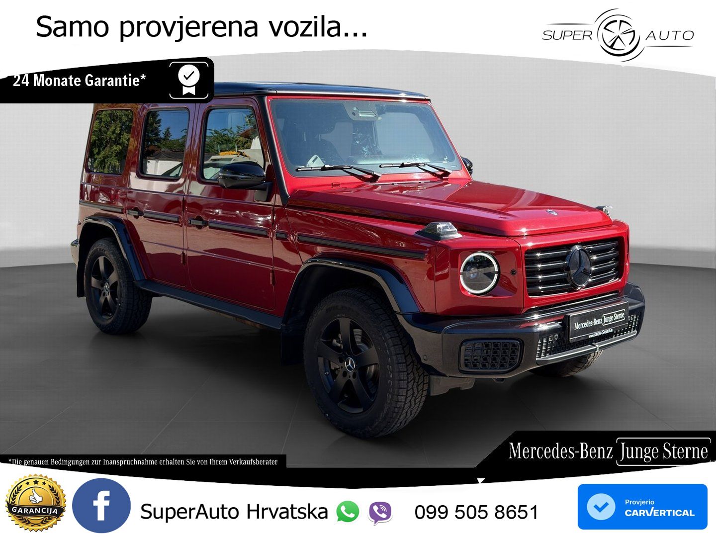 Mercedes G 500 Long (449 KS) 4MATIC 9G-TRONIC Exclusive LED+GR SJED+ACC