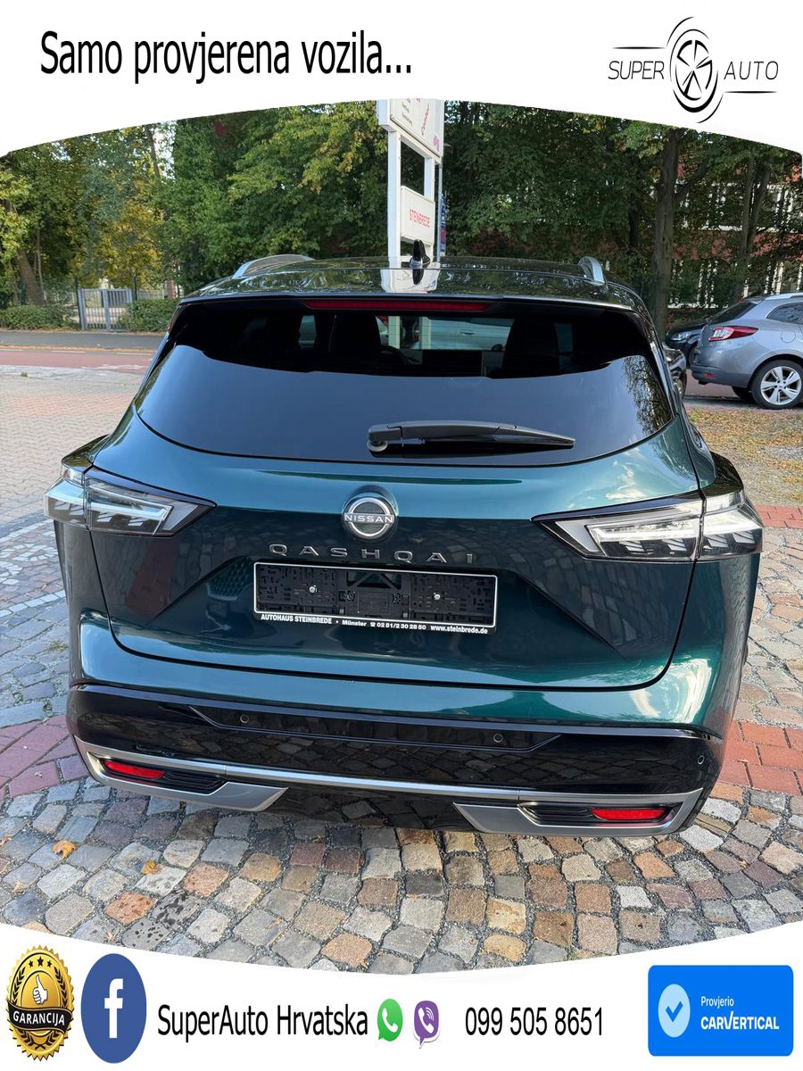 Nissan Qashqai 1.3 DIG-T (158 KS) Xtronic Tekna ACC+HEAD+GR SJED+360+PANO