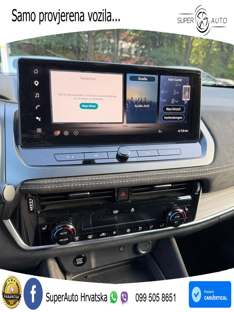 Nissan Qashqai 1.3 DIG-T (158 KS) Xtronic Tekna ACC+HEAD+GR SJED+360+PANO