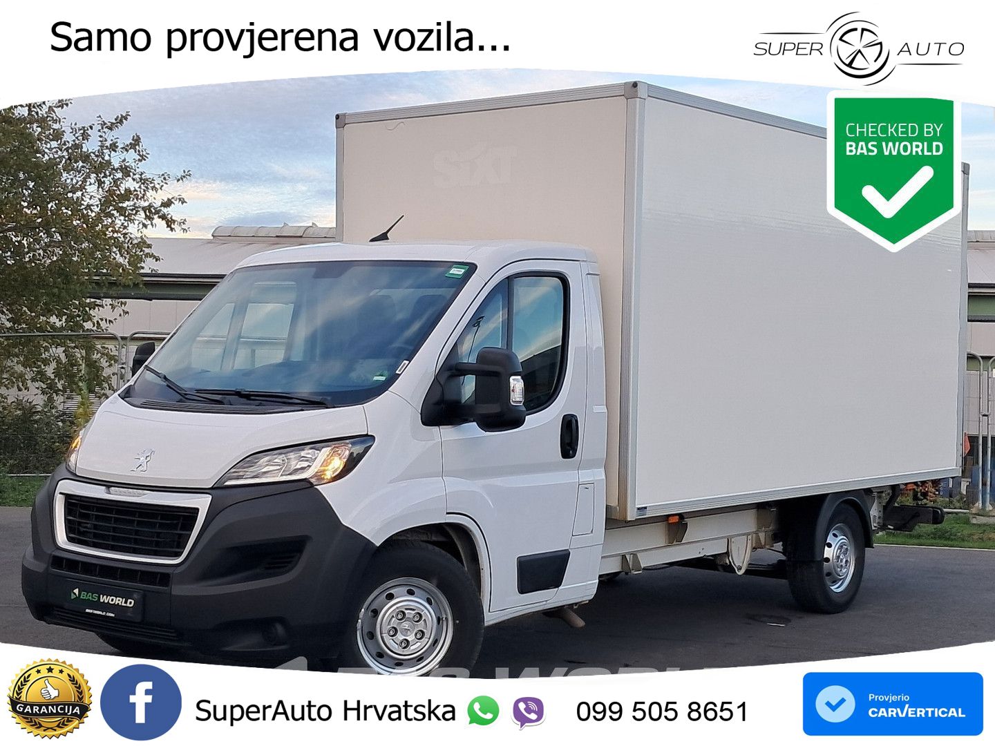 Peugeot Boxer 165PK D'Hollandia Ladebordwand 165PS Koffe 165 KS