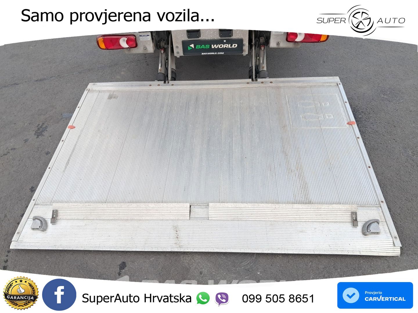 Peugeot Boxer 165PK D'Hollandia Ladebordwand 165PS Koffe 165 KS