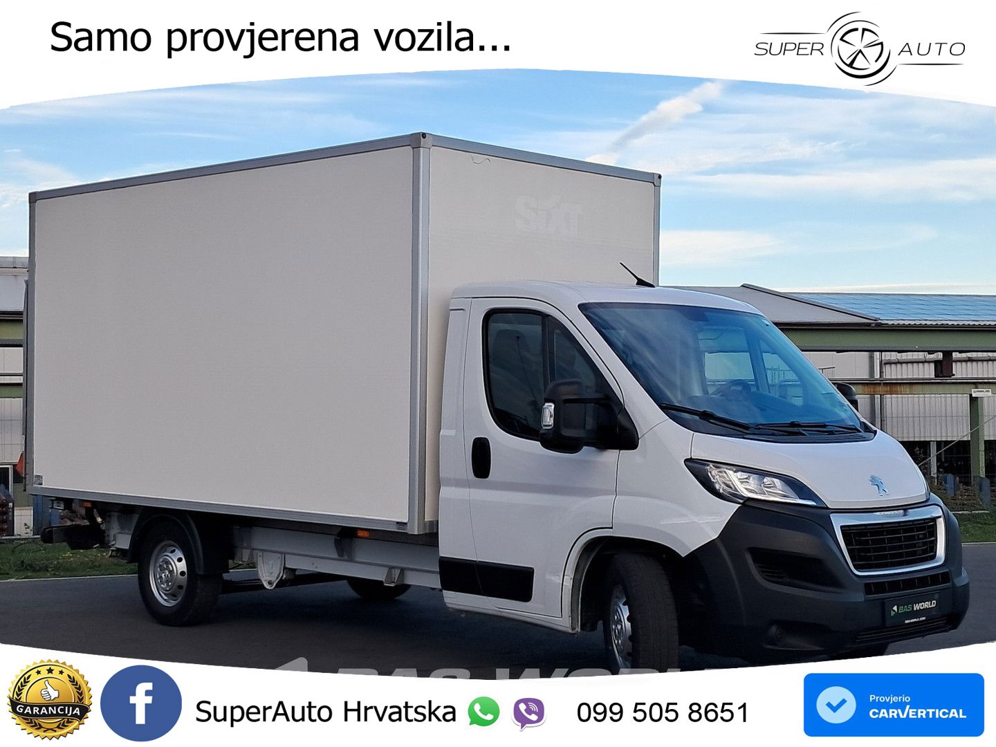 Peugeot Boxer 165PK D'Hollandia Ladebordwand 165PS Koffe 165 KS