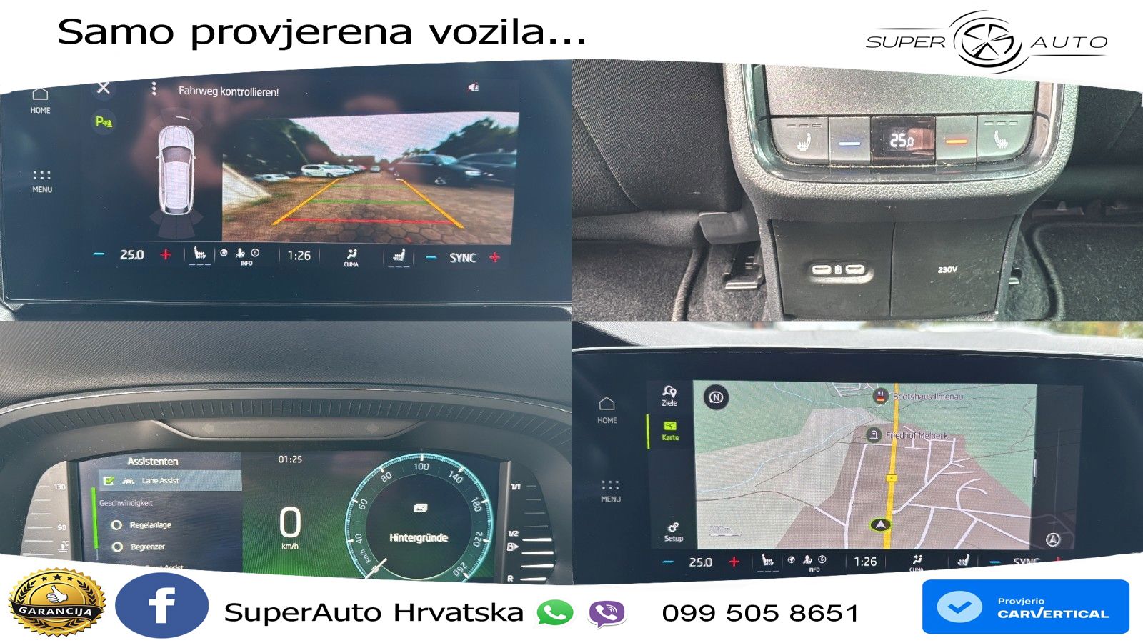 Škoda Octavia Combi 2.0 TDI (150 KS) DSG LED+GR SJED+ACC